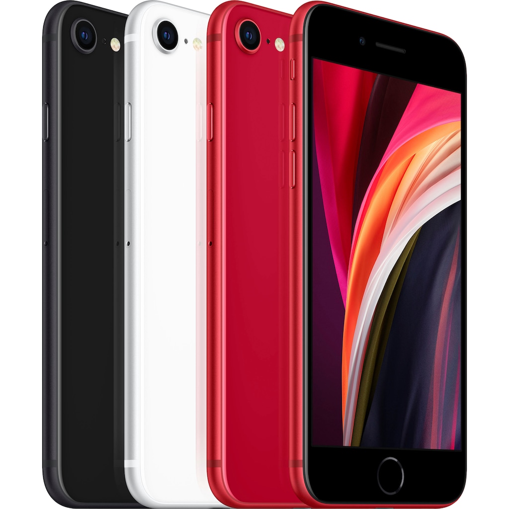 Apple Smartphone »iPhone SE (2020)«, (11,94 cm/4,7 Zoll, 128 GB Speicherplatz, 12 MP Kamera), ohne Strom-Adapter und Kopfhörer