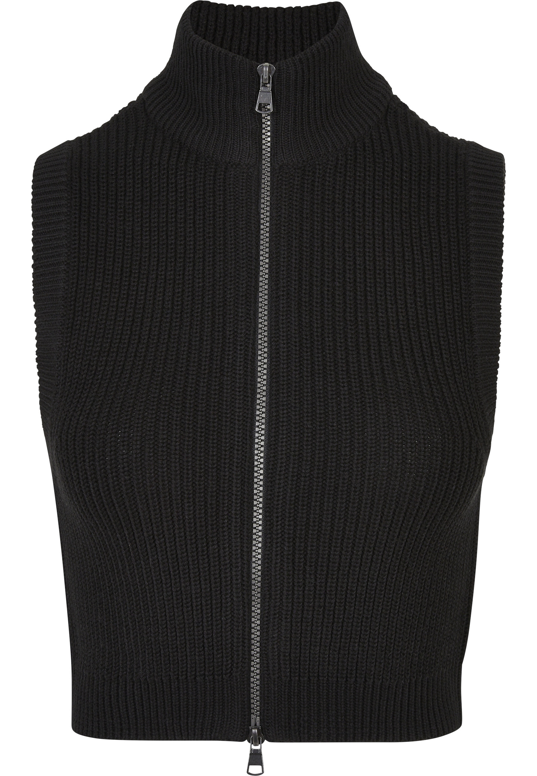 URBAN CLASSICS Steppweste "Urban Classics Damen Ladies Short Knit Vest" günstig online kaufen