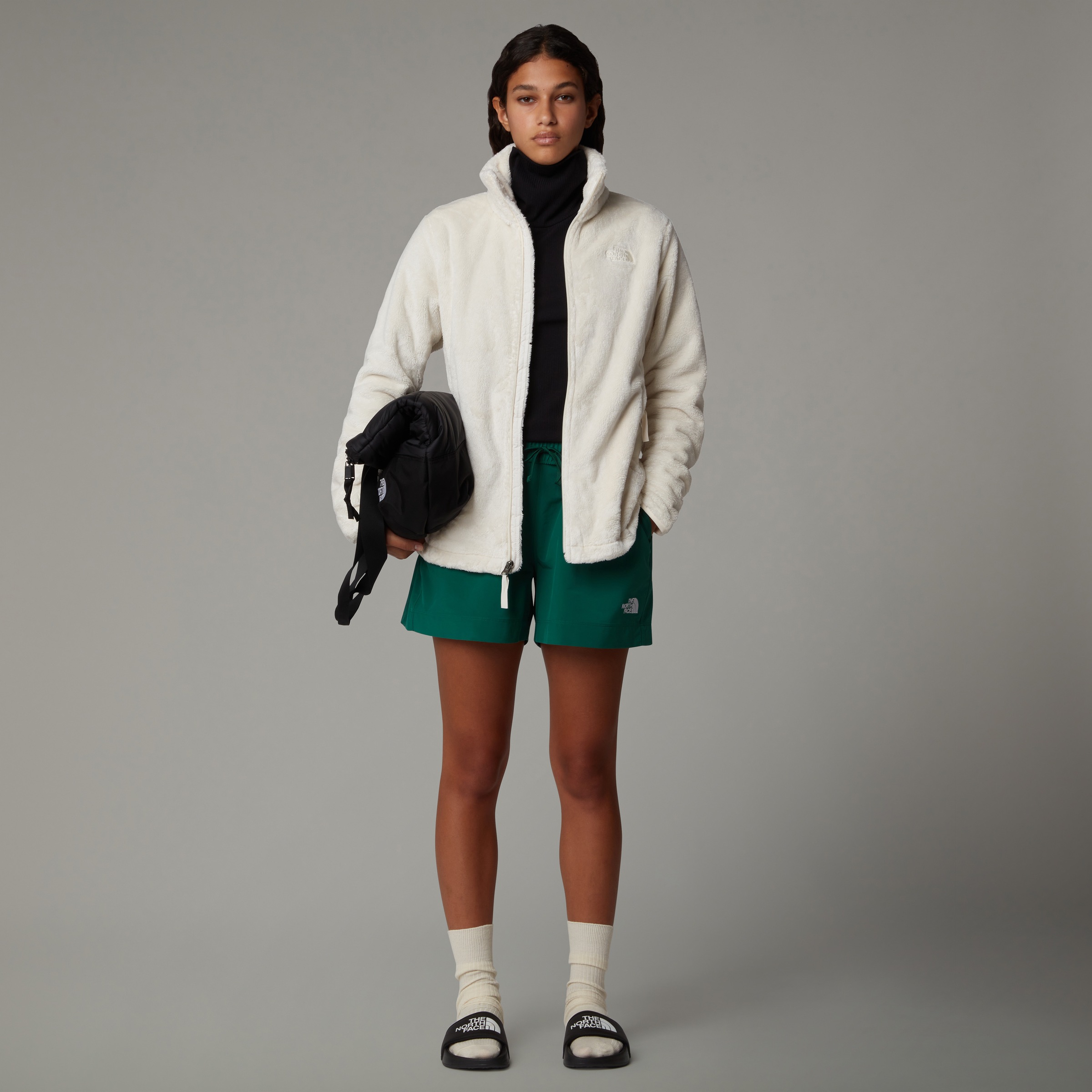 The North Face Fleecejacke "W OSITO JACKET" mit hohem Stehkragen, mit Reißv günstig online kaufen