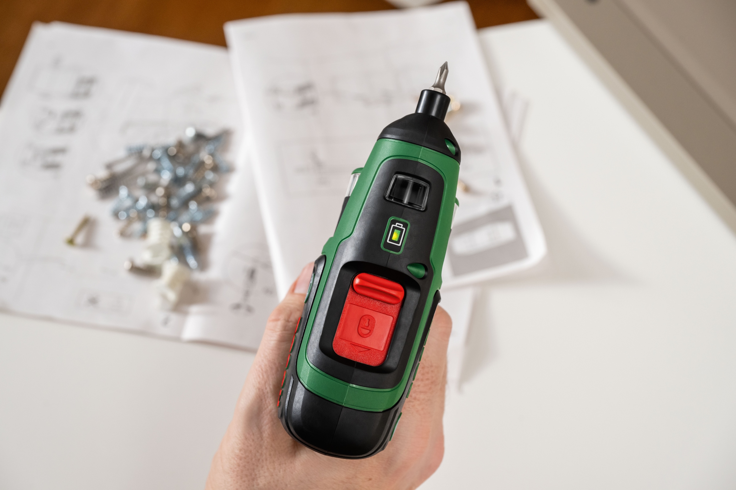 Bosch Home & Garden Akku-Schrauber »PSR SELECT« Magnetischer Bithalter mit Sechskantaufnahme