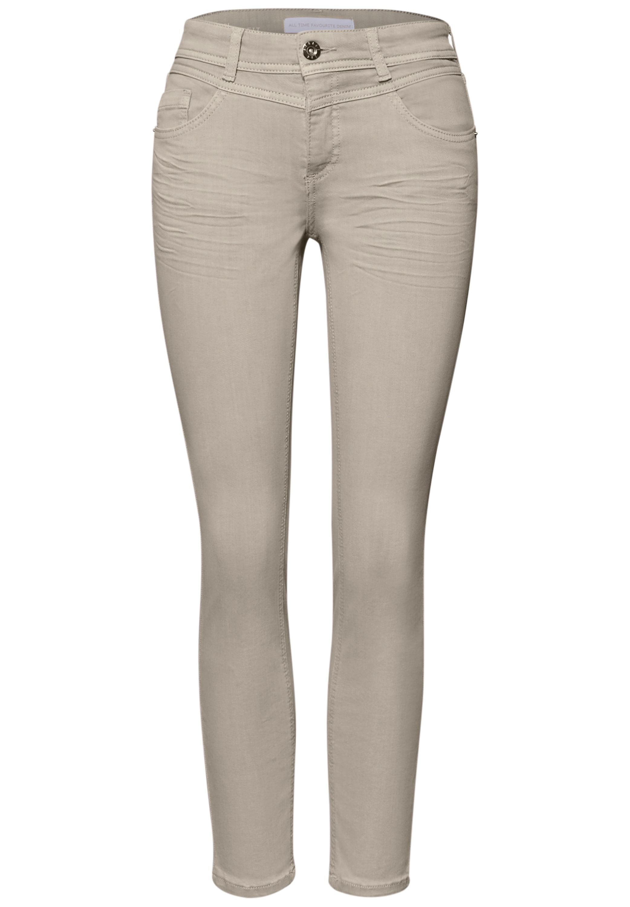 STREET ONE Slim-fit-Jeans Middle Waist