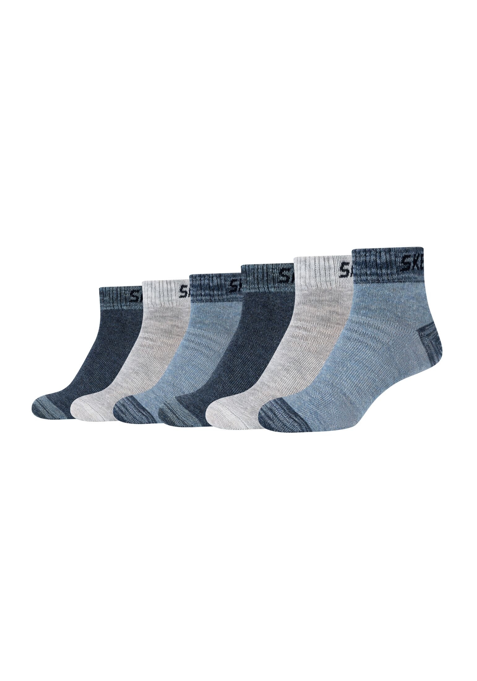 Skechers Puskojinės »Kurzsocken 6vnt. Pack«