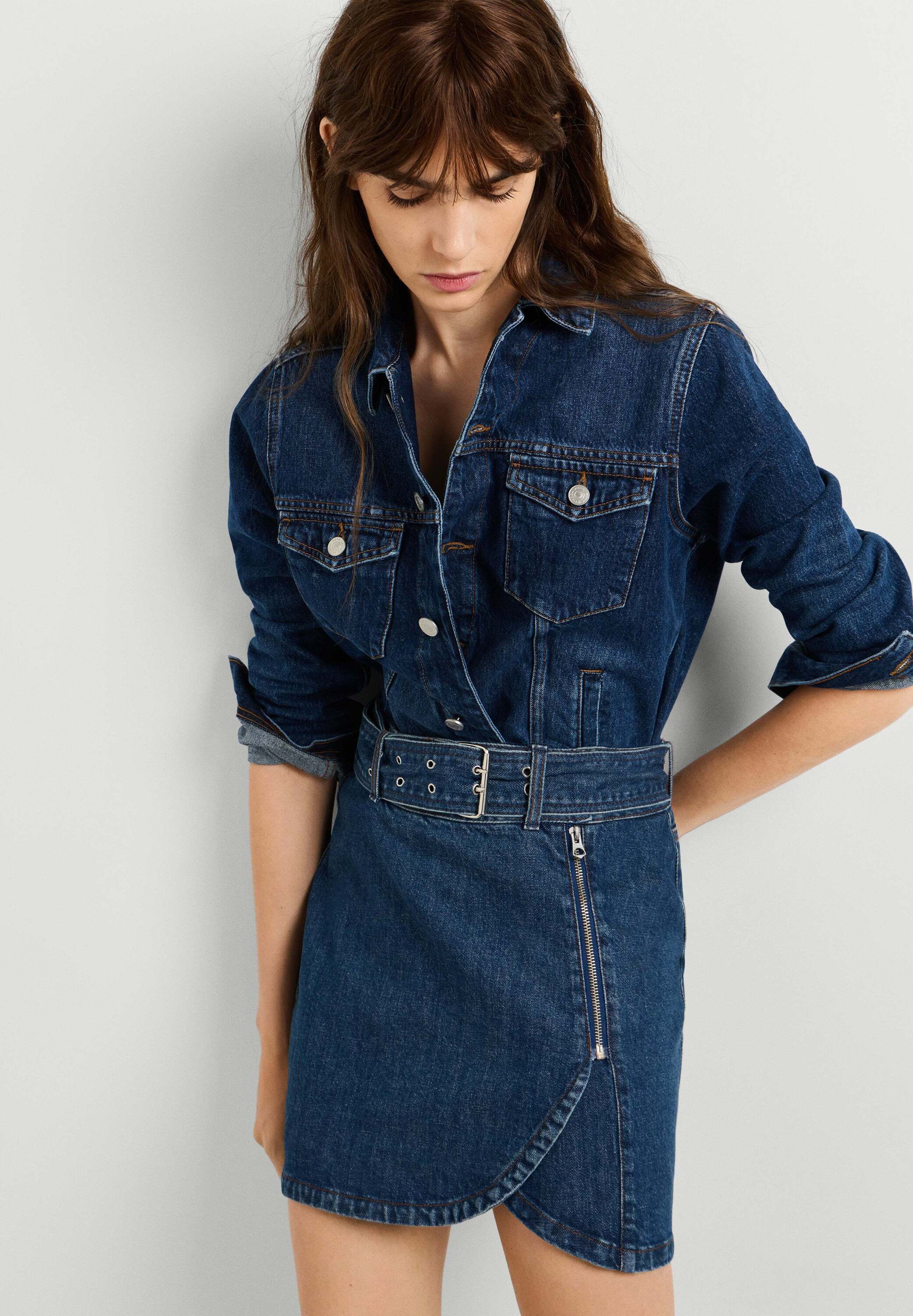 Pepe Jeans Jeansrock "denim skirt SHANNON MINI SKIRT BIKER"