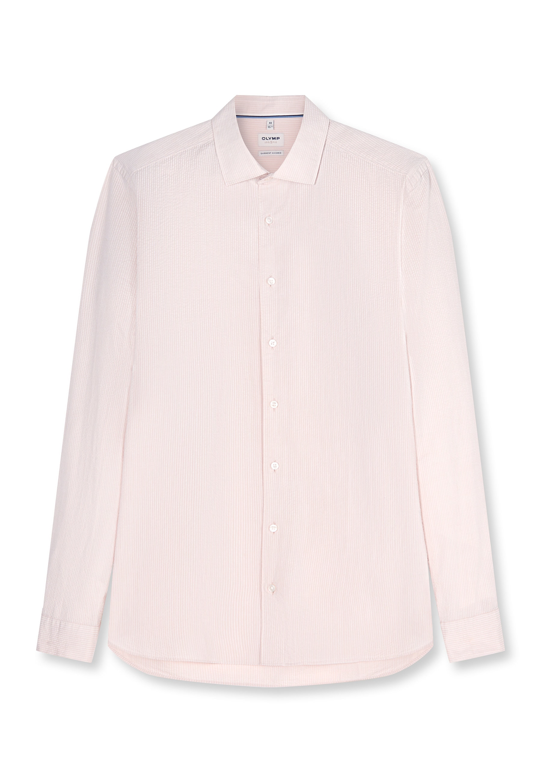 OLYMP Businesshemd »OLYMP Level Five garment washed, Body Fit, Kent«