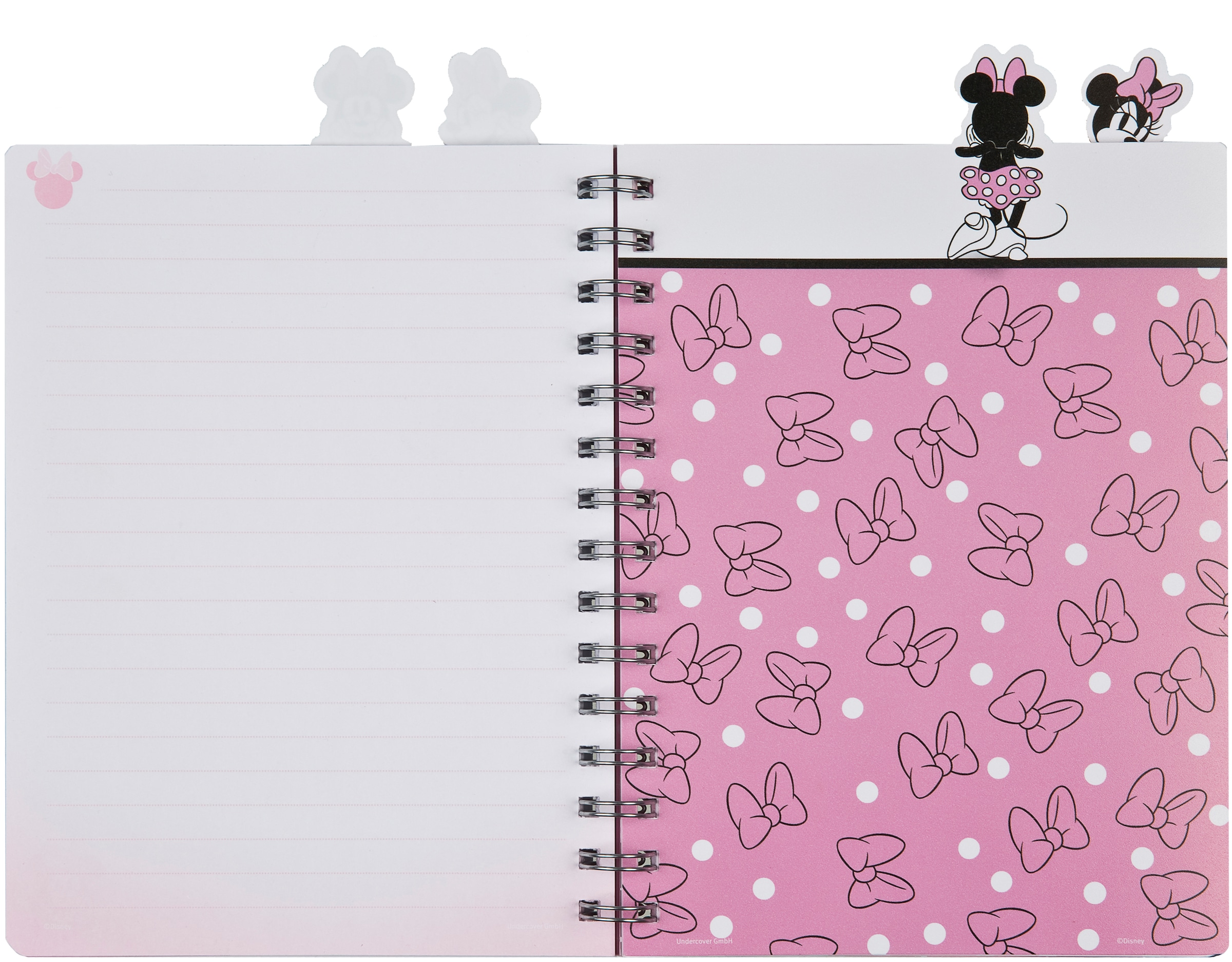 Scooli Kinderrucksack »Minnie Mouse« inkluisve Notizbuch A5 und Mäppchen