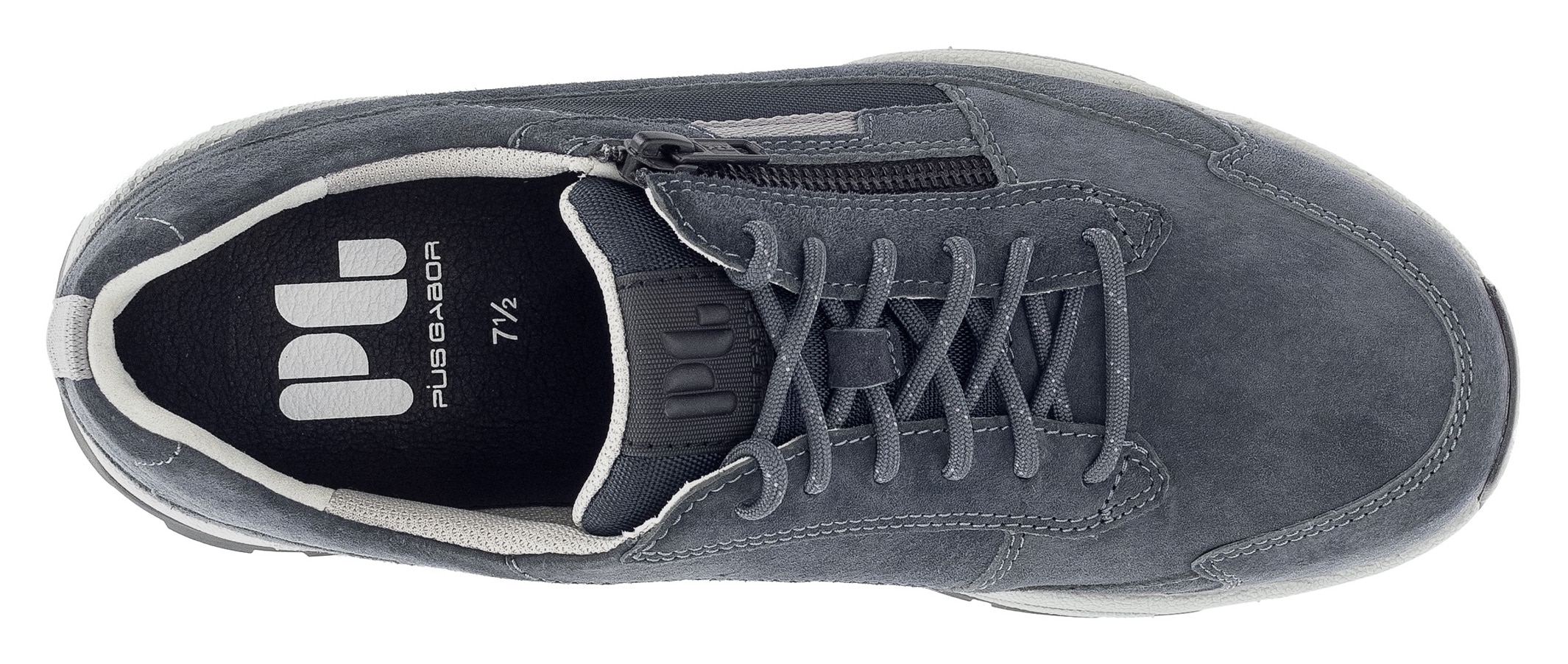 Pius Gabor Sneaker, Freizeitschuh, Halbschuh, Schnürer, Komfortschuh in G-Weite