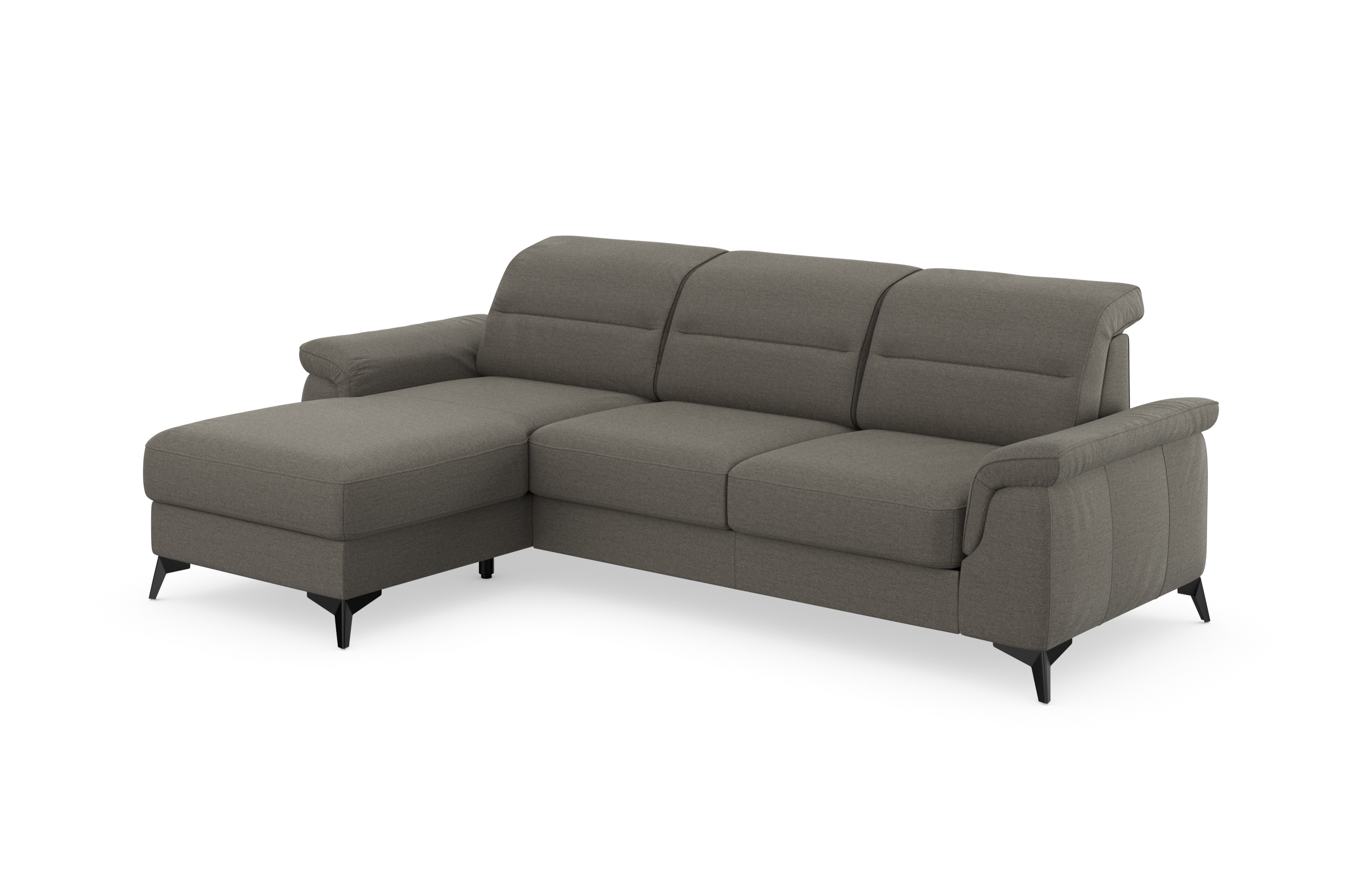 Thumbnail - sit&more Ecksofa "Sinatra L-Form", mit Recamiere, optional mit Kopfteilverstellung und Armteilfunktion