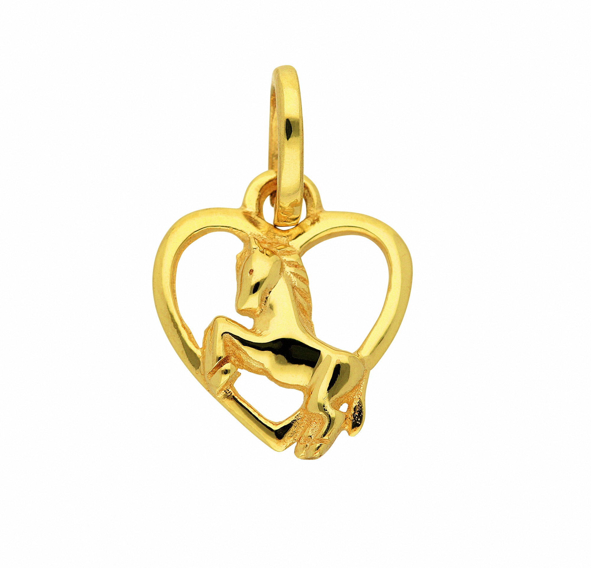 Adelia´s Kette mit Schmuckset Herz«, kaufen Gold Halskette »333 Set mit | Anhänger Anhänger - BAUR