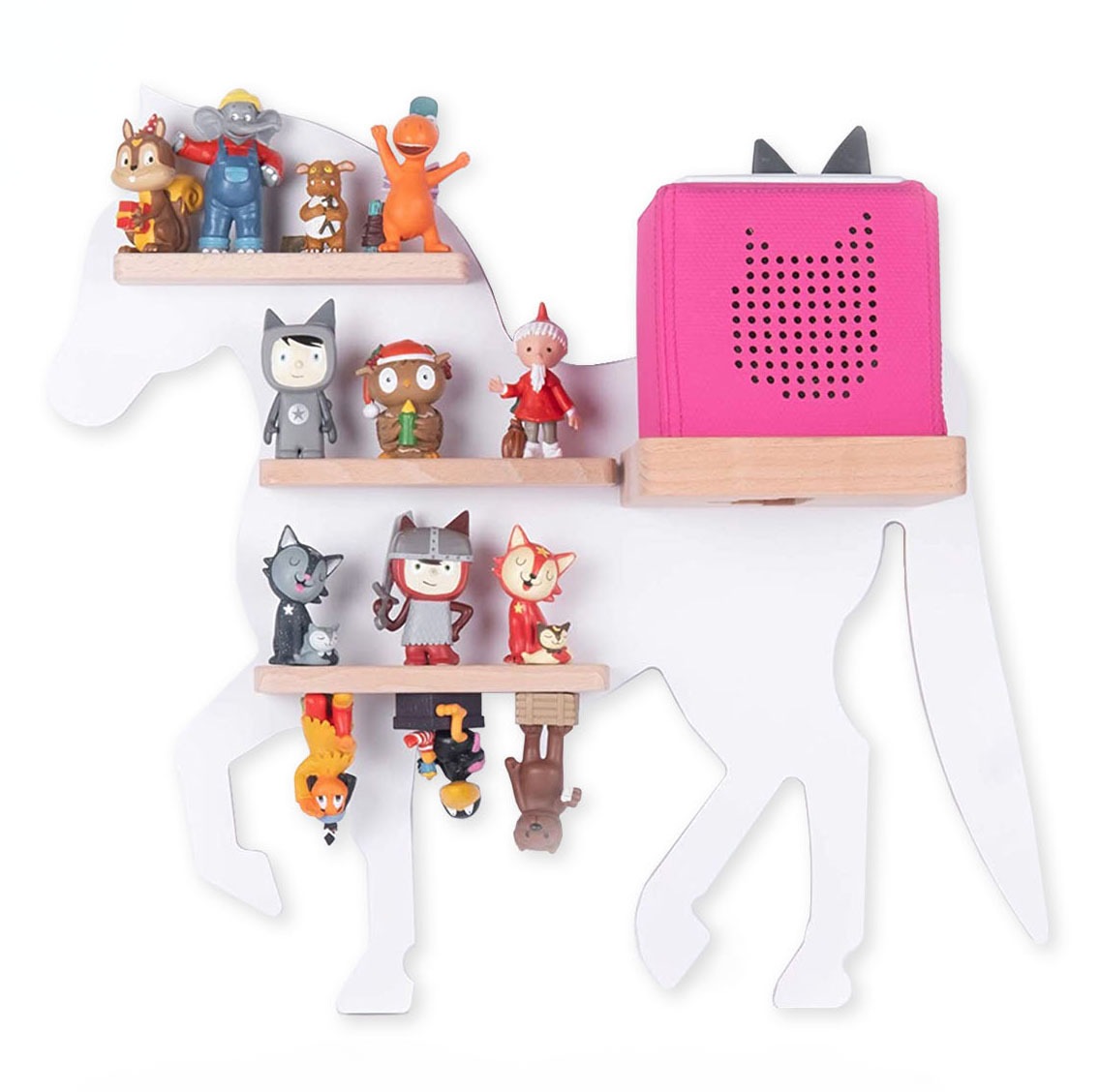 Boarti Wandregal "Regal Tier Pferd Kinder Toniebox Tonies Figuren" 1 Stk. tlg.