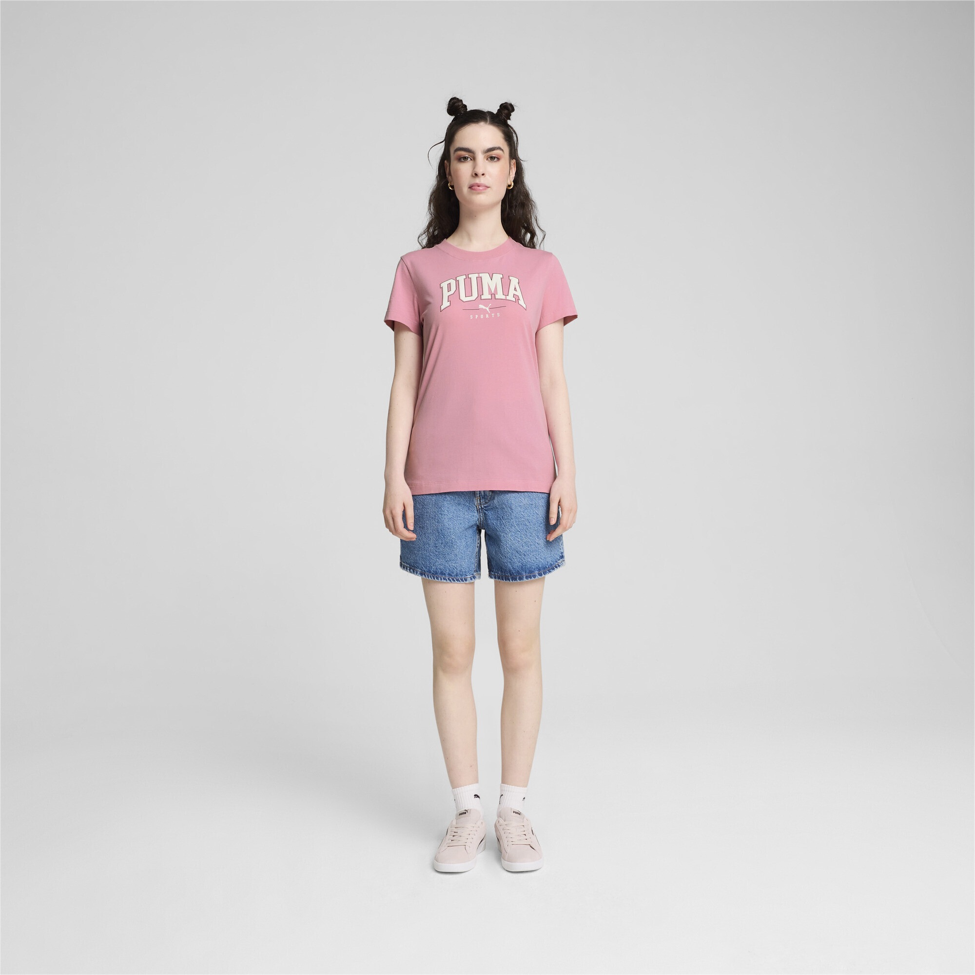 PUMA T-Shirt "PUMA SQUAD Graphic T-Shirt Damen" günstig online kaufen