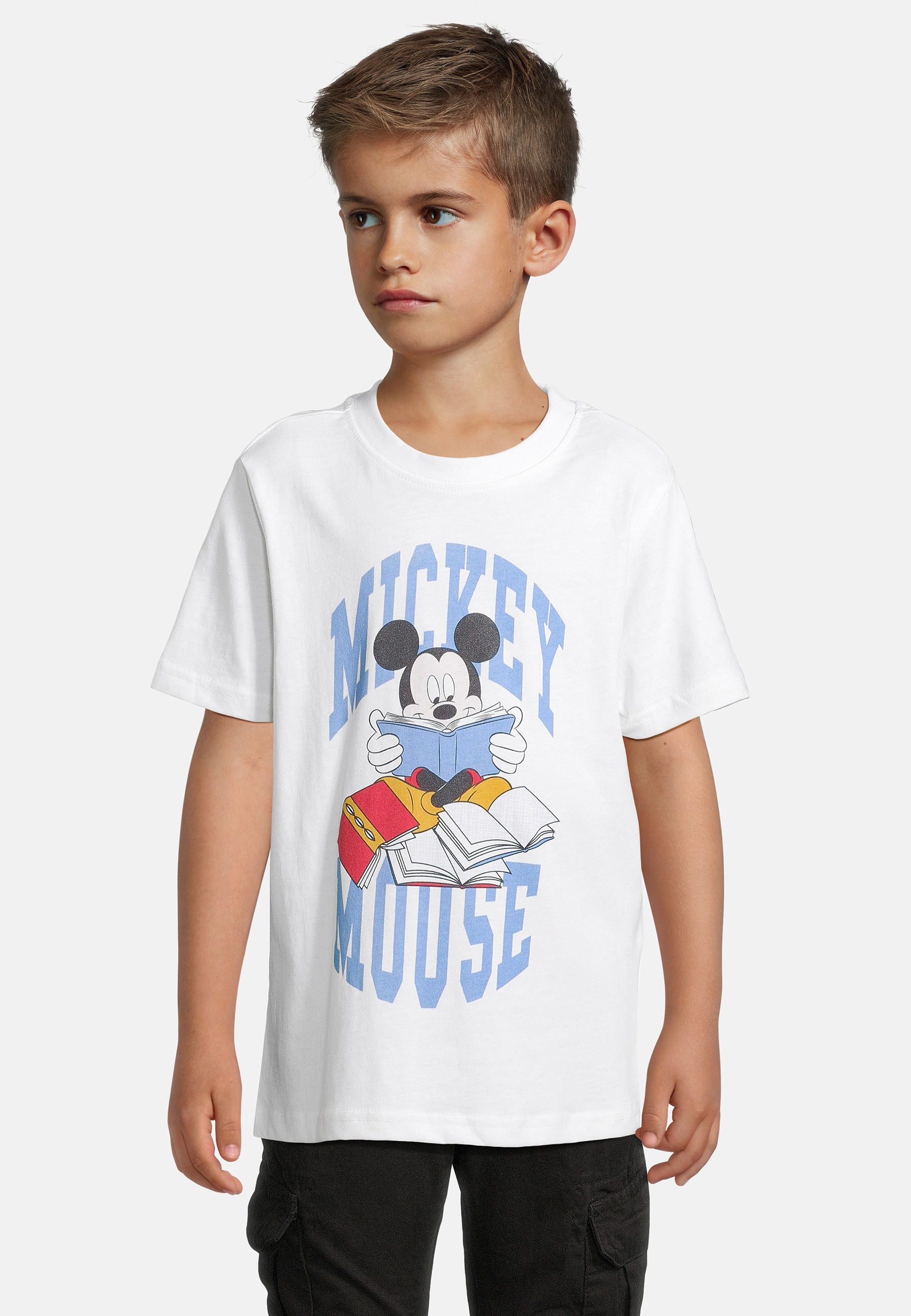MisterTee T-Shirt »MisterTee T-Shirt 2 Pack - kurzarm - Mickey Mouse« 1 Stk.