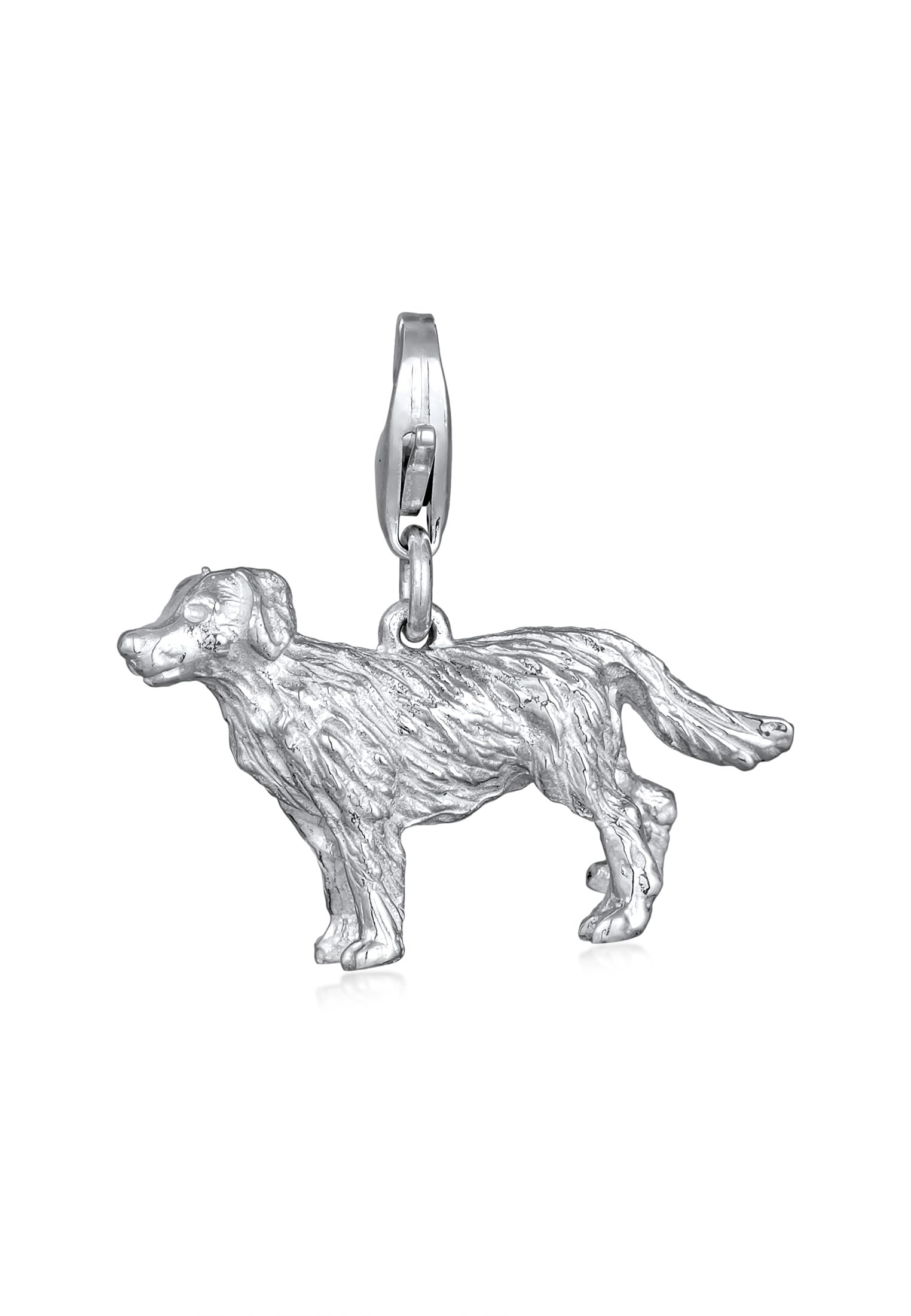 Charm-Einhänger »Hund Dog Anhänger Golden Retriever 925 Silber«