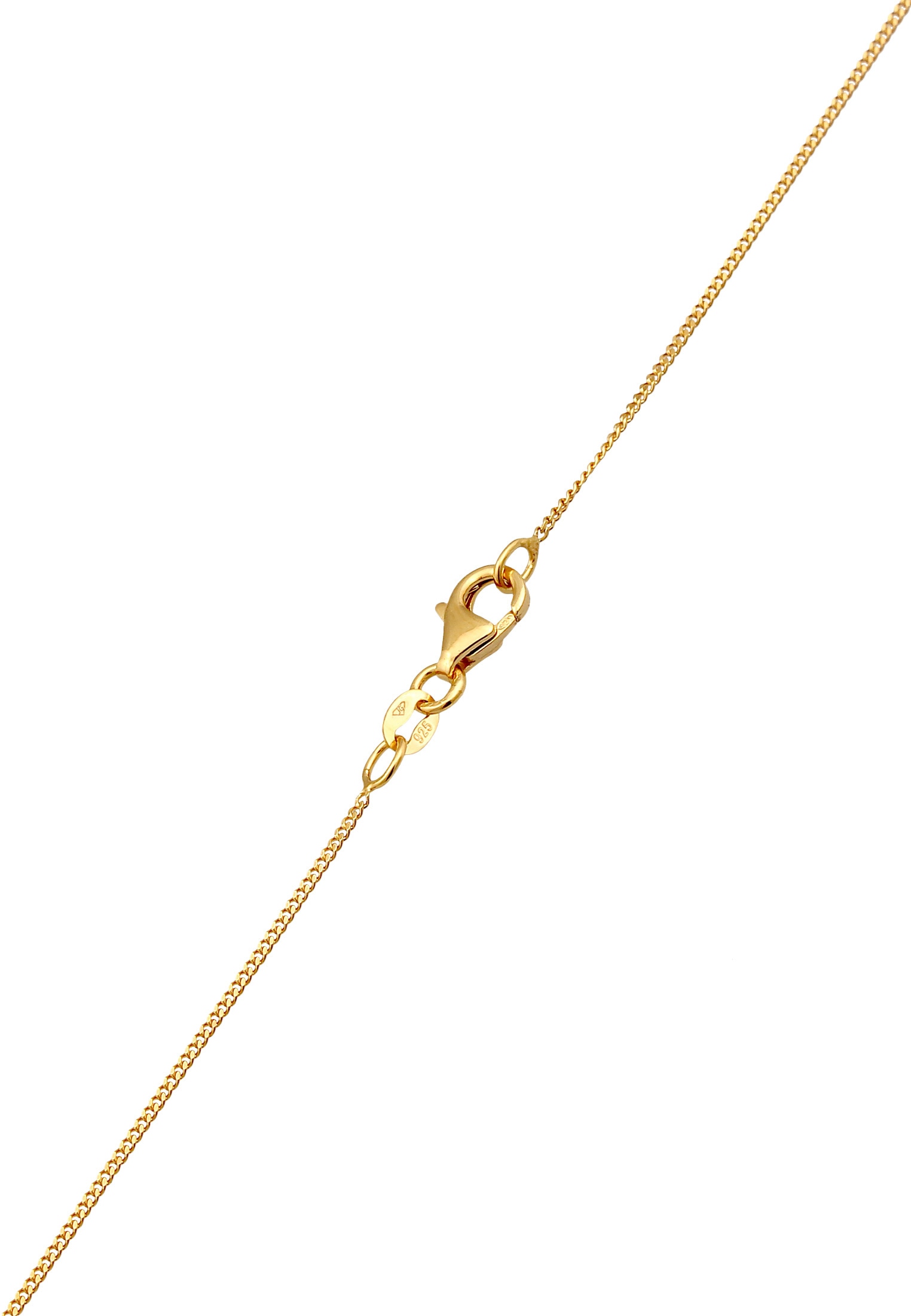 Elli Premium Ohrring und Ketten Set »Schmuckset Kette Ohrhänger Syn. Rubin Zirkonia 925 Silber« ()