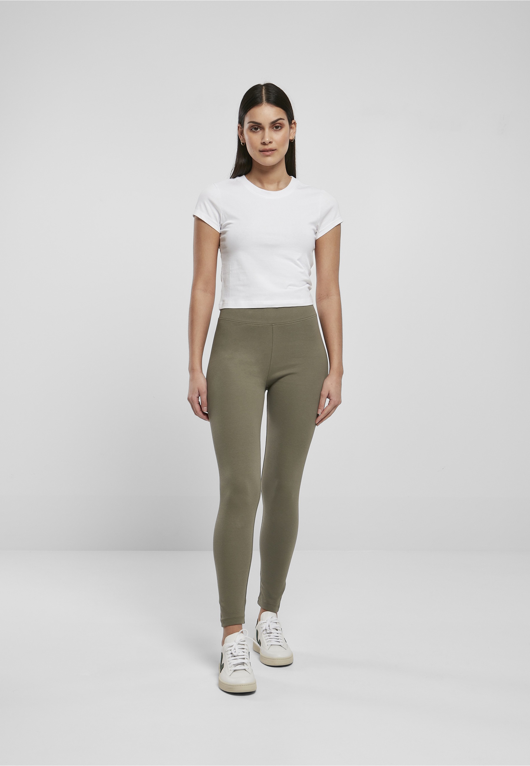 URBAN CLASSICS Leggings »Urban Classics Damen Ladies High Waist Jersey Leggings«