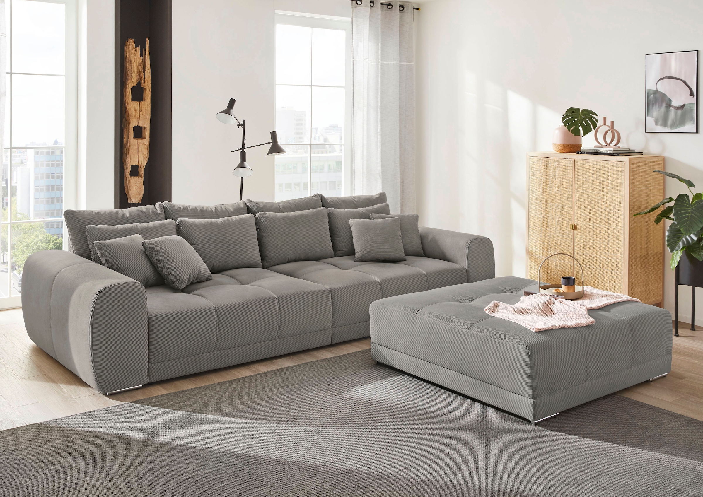 Jockenhöfer Gruppe Hocker "Moldau XXL, B: 120 cm" Mega-Hocker im XXL-Format günstig online kaufen