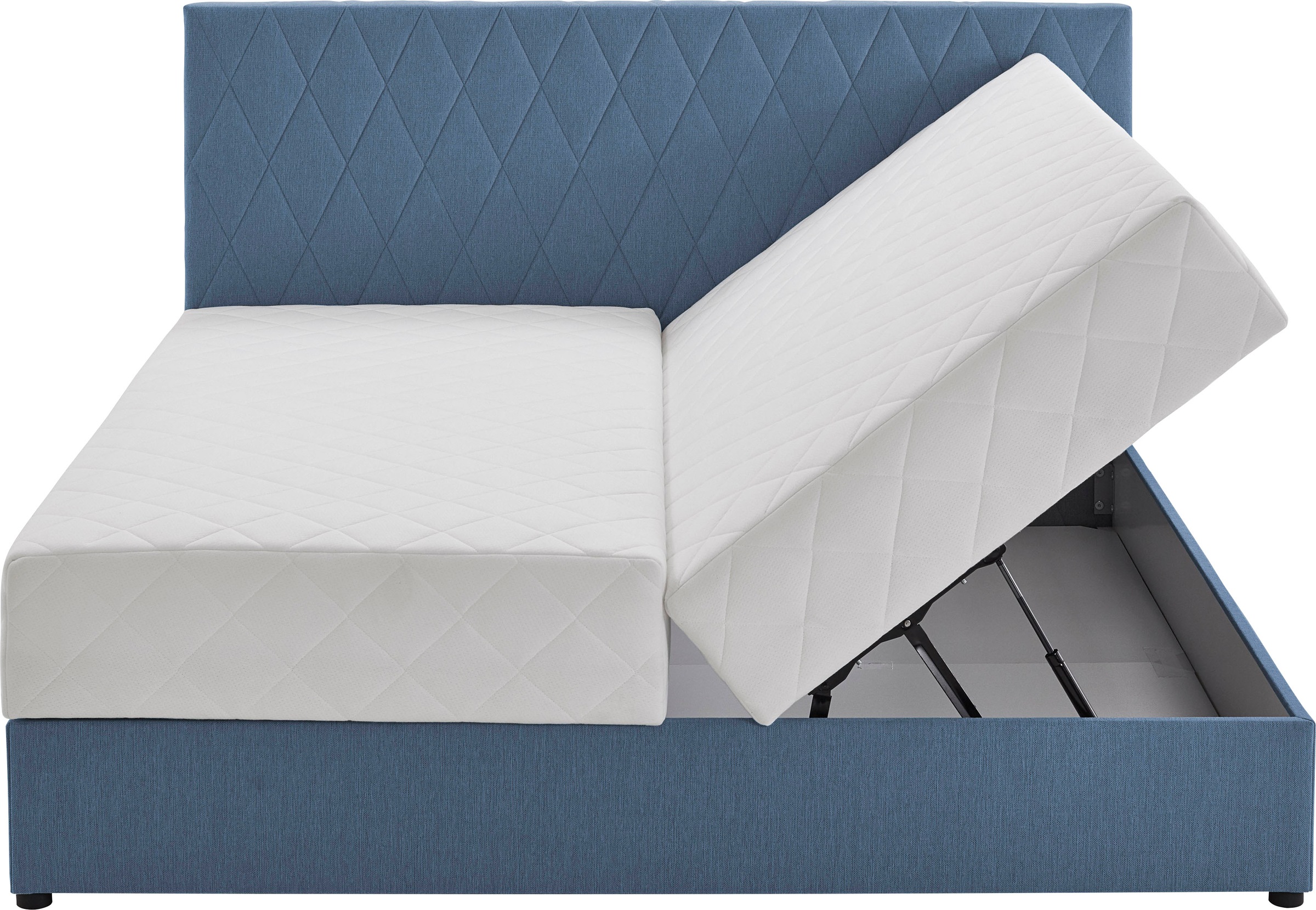 ATLANTIC home collection Boxbett Benita, mit Taschen-Federkernmatratze und Bettkasten