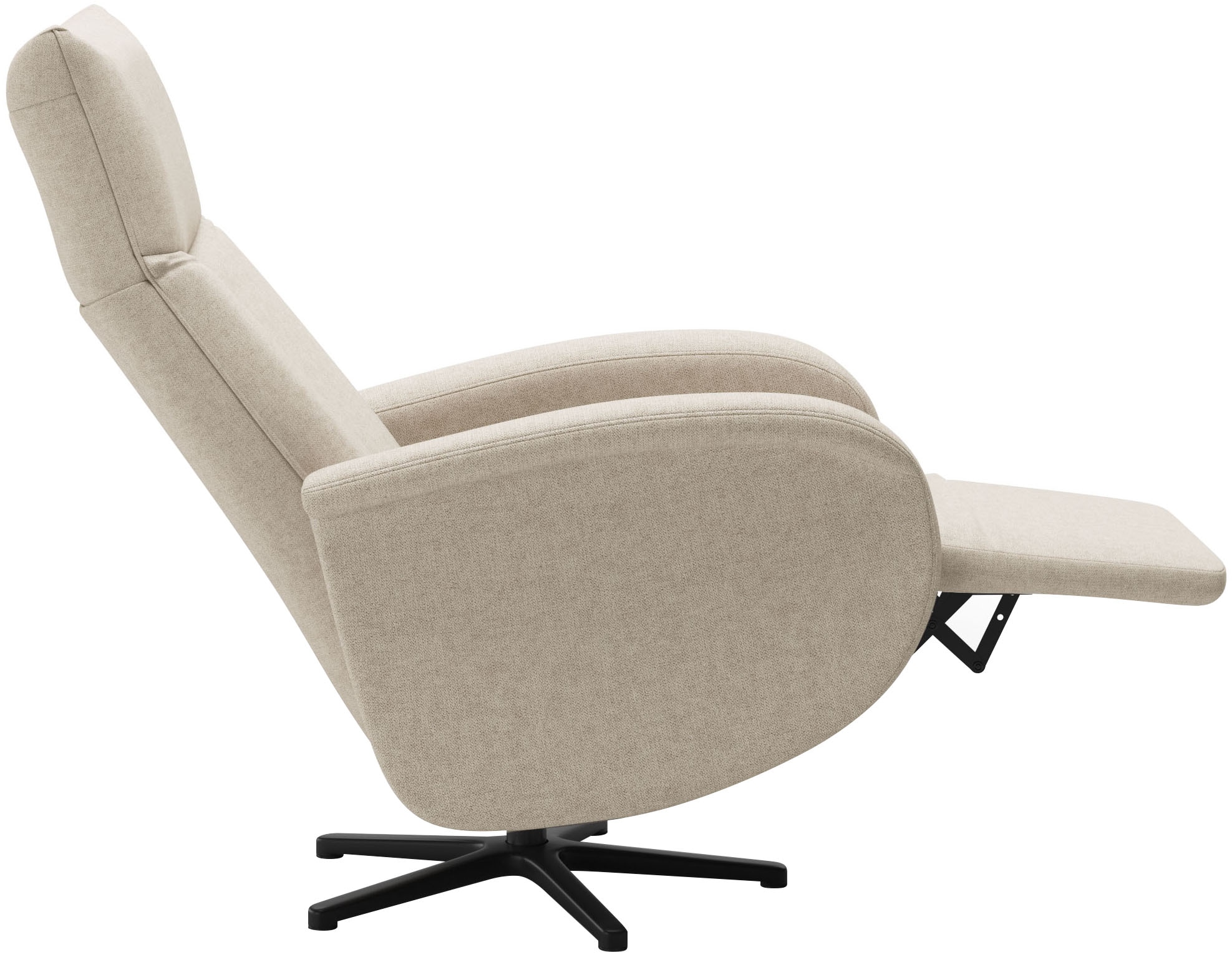 sit&more TV-Sessel »Juma, inkl. Drehfunktion & Kopfteilverstellung«, Höhe Armlehne 64 cm, wahlweise mit Aufstehhilfe, 2 Motoren und Akku