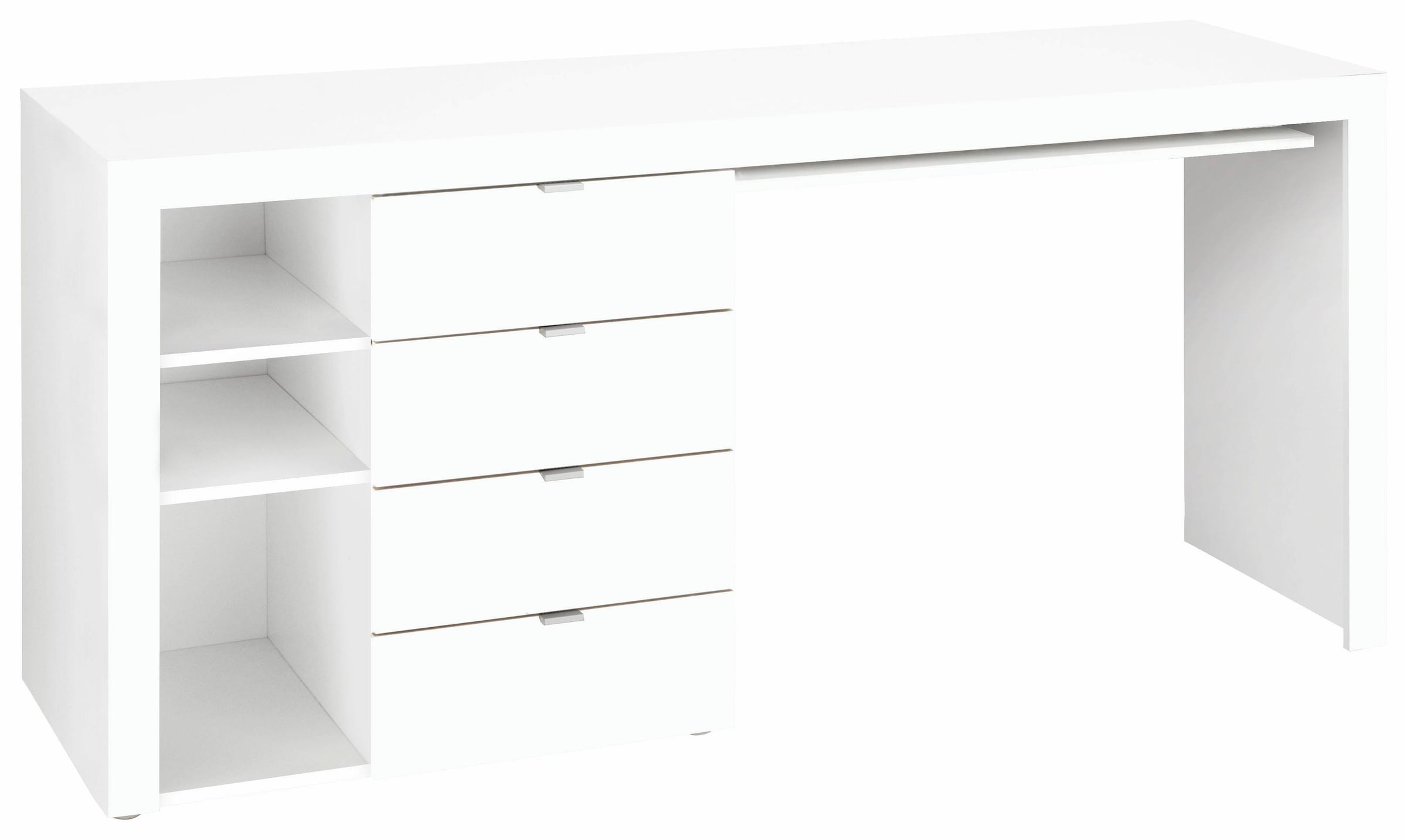 borchardt Möbel Schreibtisch »Wim«, mit 3 Fächern und 4 Schubkästen kaufen  | BAUR