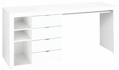 borchardt Möbel Schreibtisch »Wim«, mit 3 Fächern und 4 Schubkästen kaufen