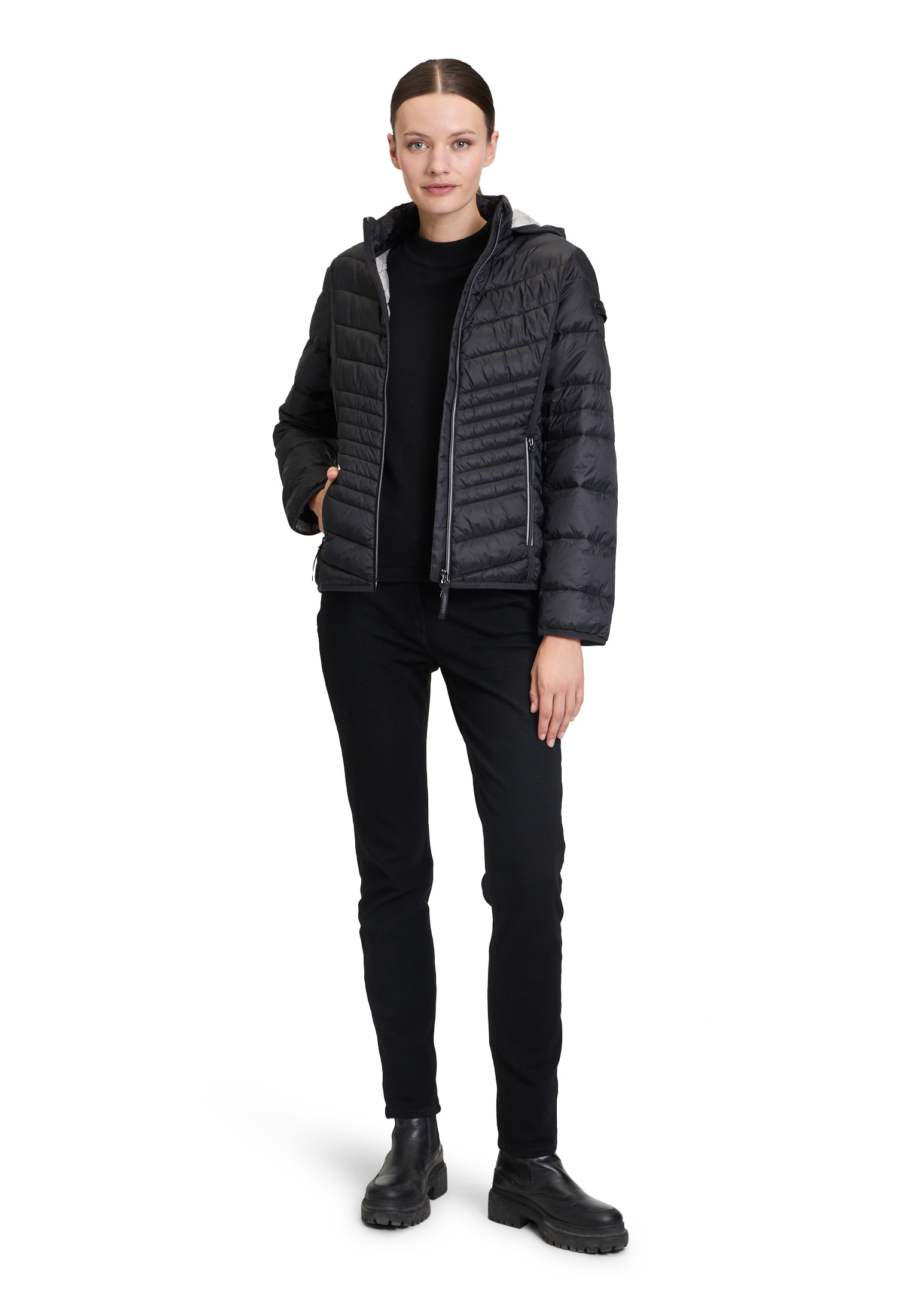 Betty Barclay Outdoorjacke »Betty Barclay Outdoorjacke mit abnehmbarer Kapuze«, mit Kapuze