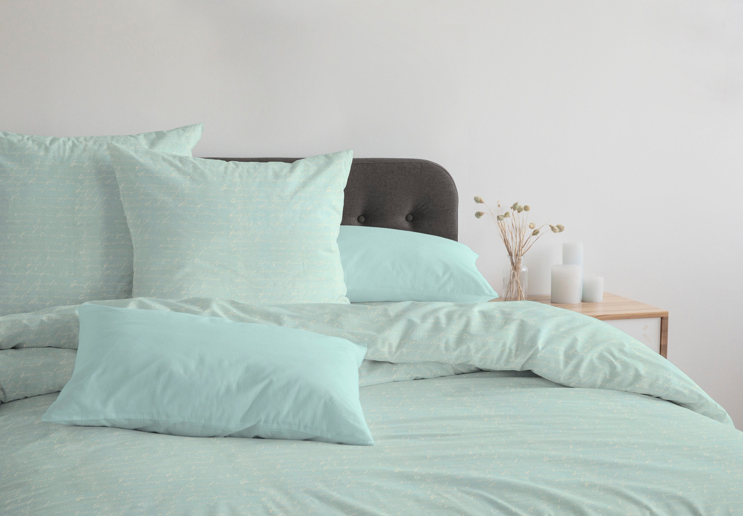 Thumbnail - Adam Bettwäsche "Leinenbettwäsche Scribble" 2 Stk. aus 73% Leinen & 27% Bio-Baumwolle, 2 teilig - Leinenbettwäsche