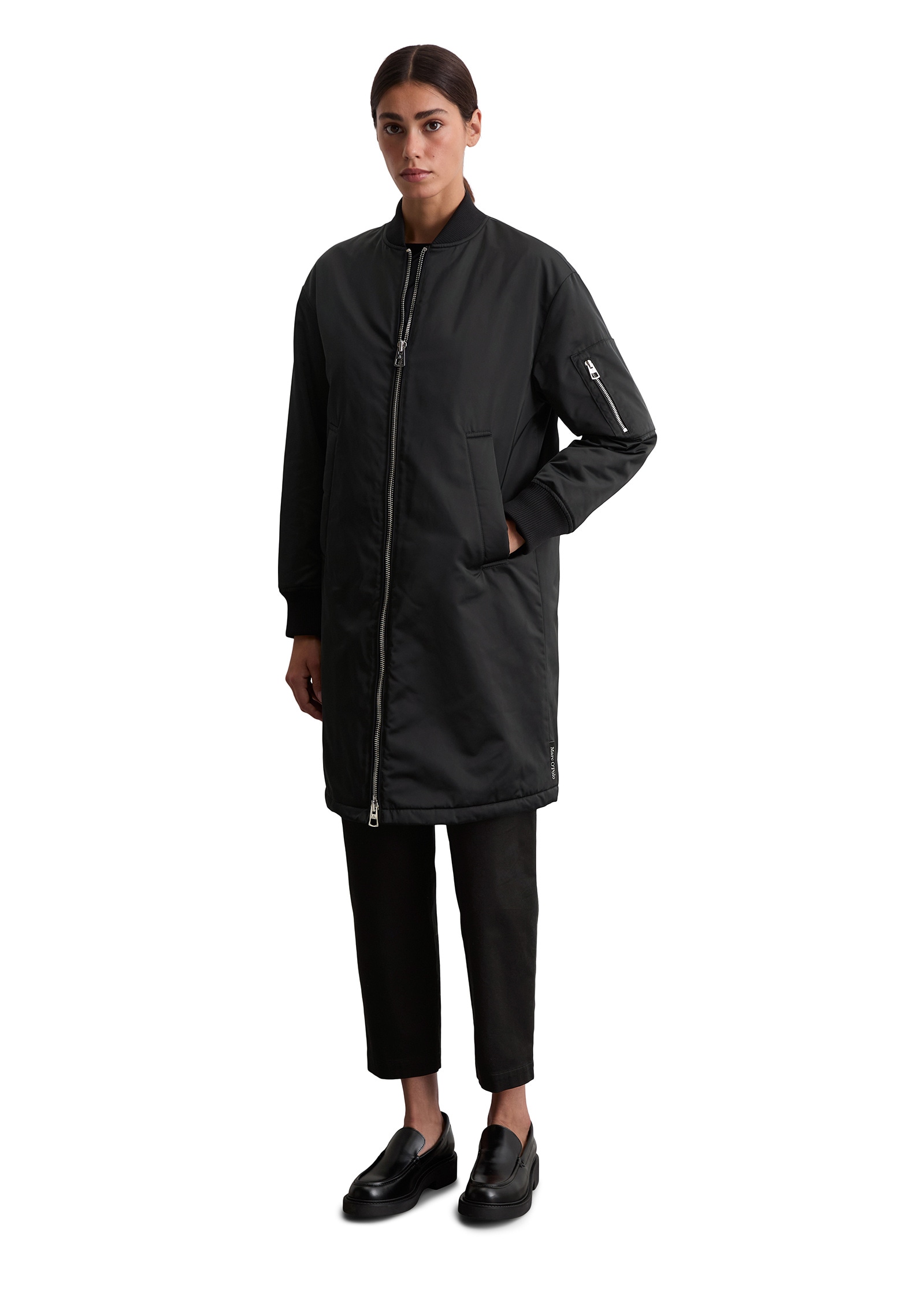 Marc O'Polo Kurzmantel »aus recyceltem Polyester-Twill«