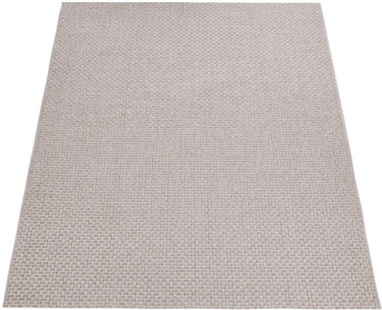 und Teppich »Waregem geeignet, In- Wohnzimmer Outdoor bestellen rechteckig, Flachgewebe, | Home Paco meliert, BAUR 623«,