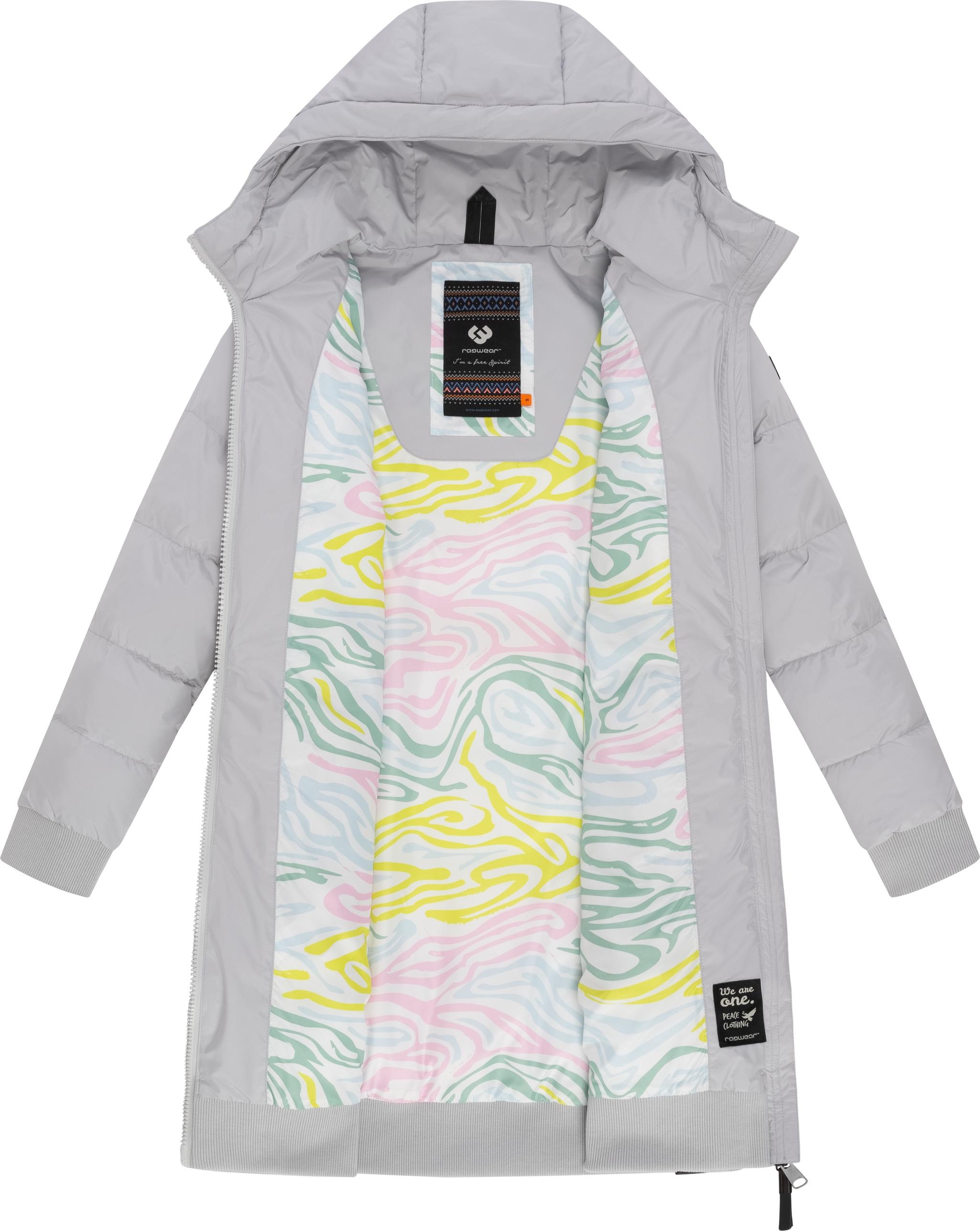 Ragwear Steppmantel »Briosh«, Wasserdichter Damen Wintermantel mit Kapuze