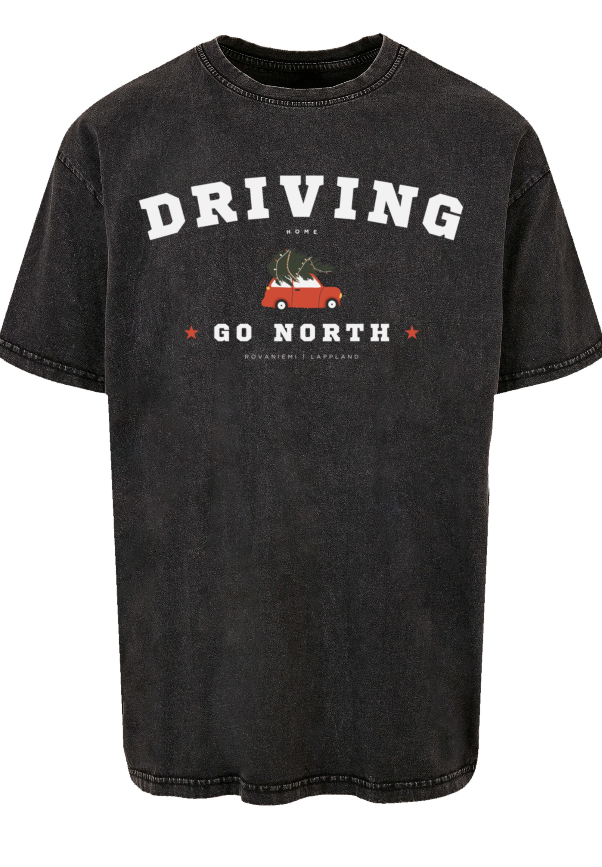 F4NT4STIC T-Shirt »Driving Home Weihnachten«, Weihnachten, Geschenk, Logo