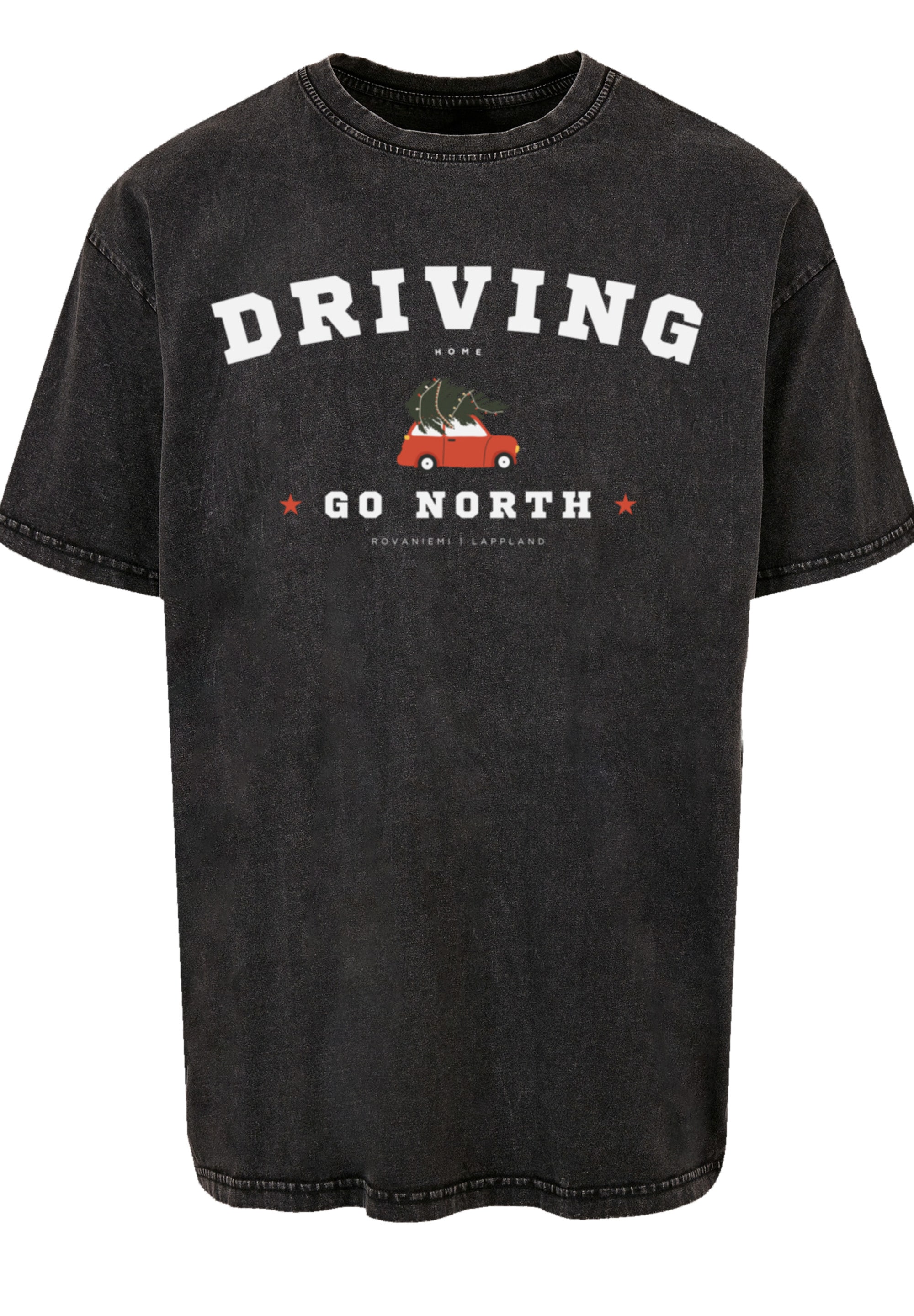 F4NT4STIC T-Shirt "Driving Home Weihnachten", Weihnachten, Geschenk, Logo günstig online kaufen