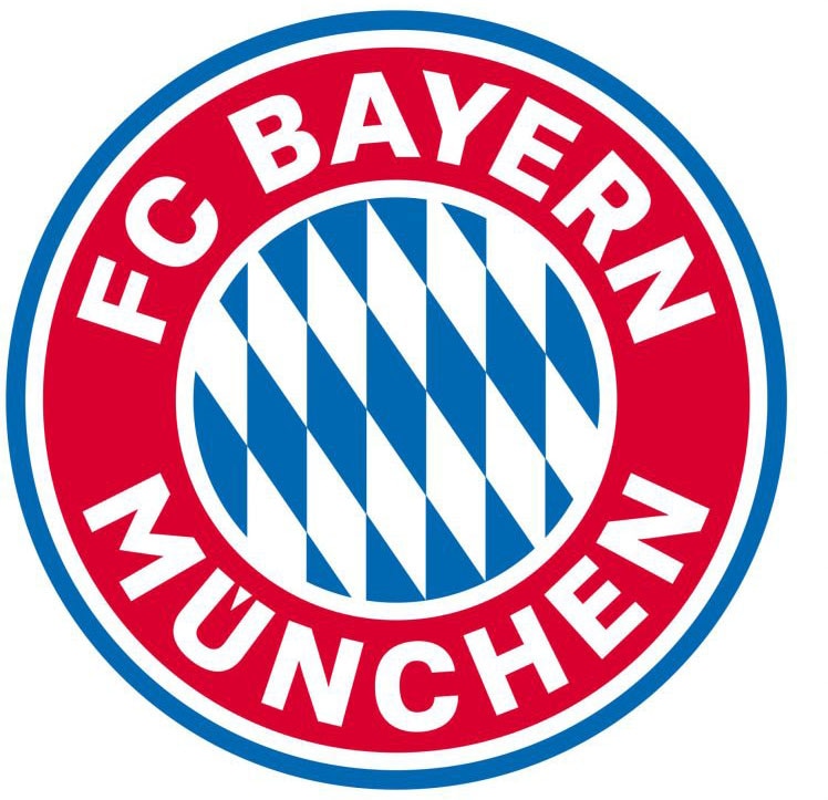 Wall-Art Wandtattoo »FC Bayern München Logo« (1...
