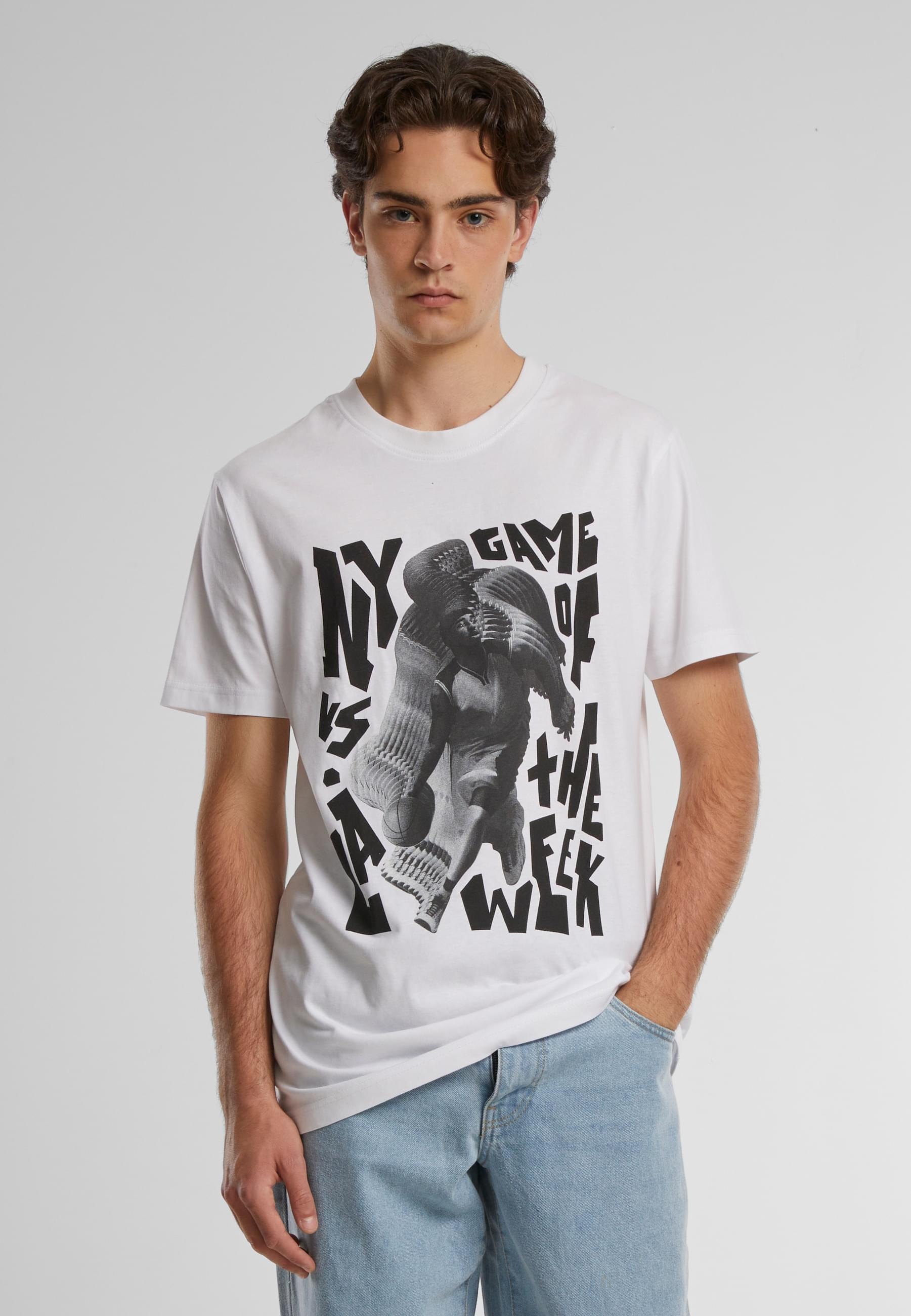 MisterTee T-Shirt »MisterTee Herren Game Of The Week Tee«, (1 tlg.)