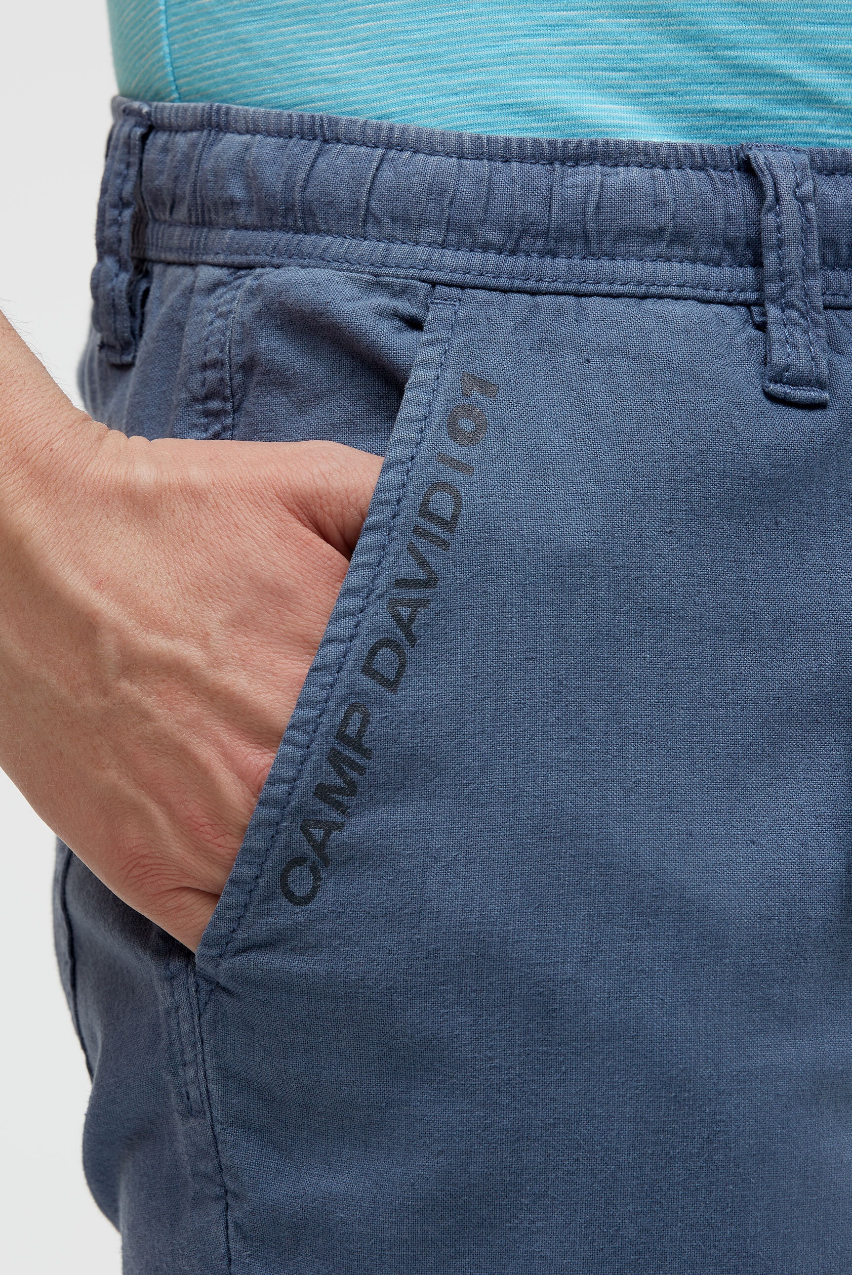 CAMP DAVID Shorts  mit Tunnelzugband