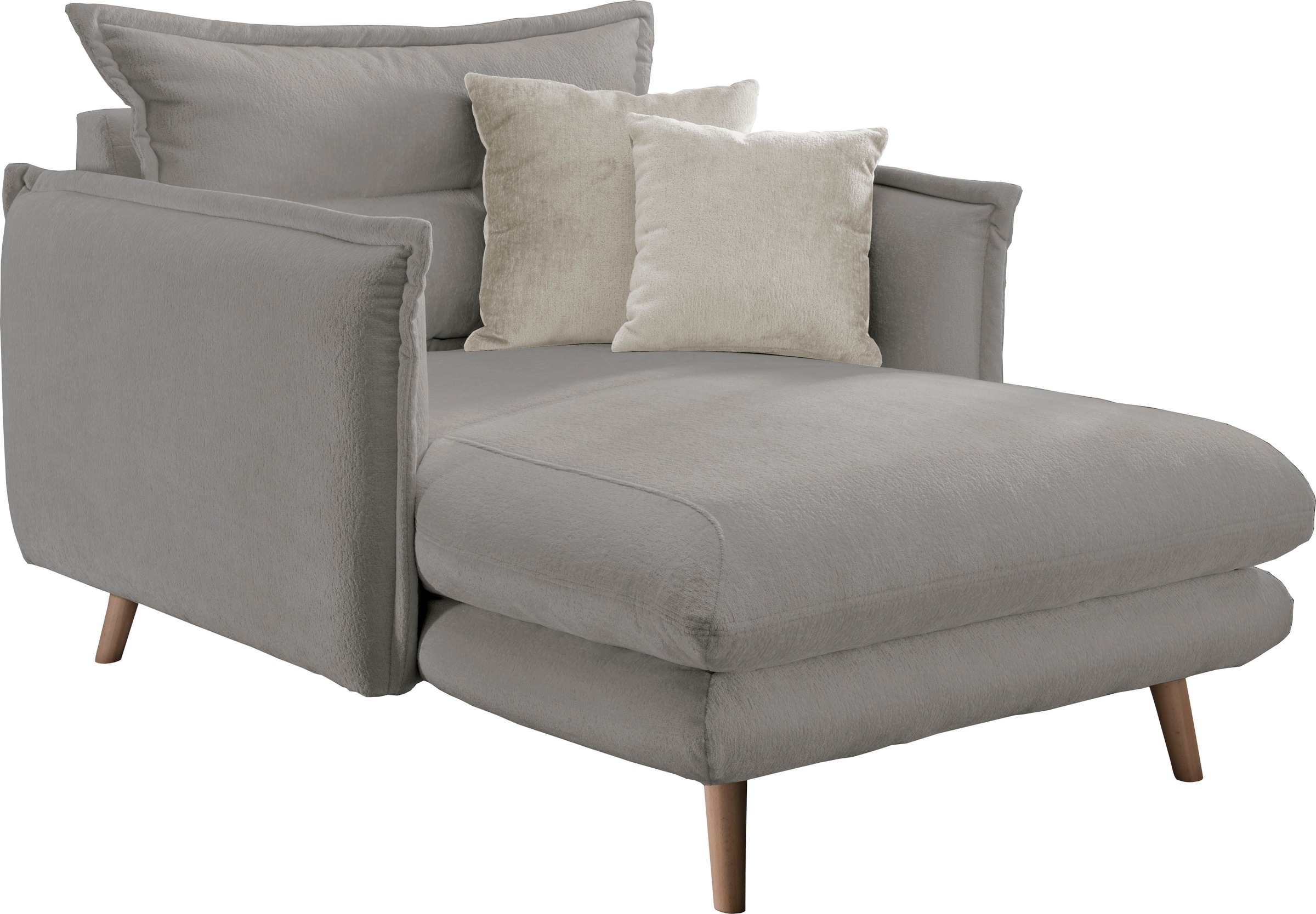 Thumbnail - INOSIGN Loveseat "Lazio", moderner Sessel mit einer bequemen Polsterung, 2 Stk. Zierkissen