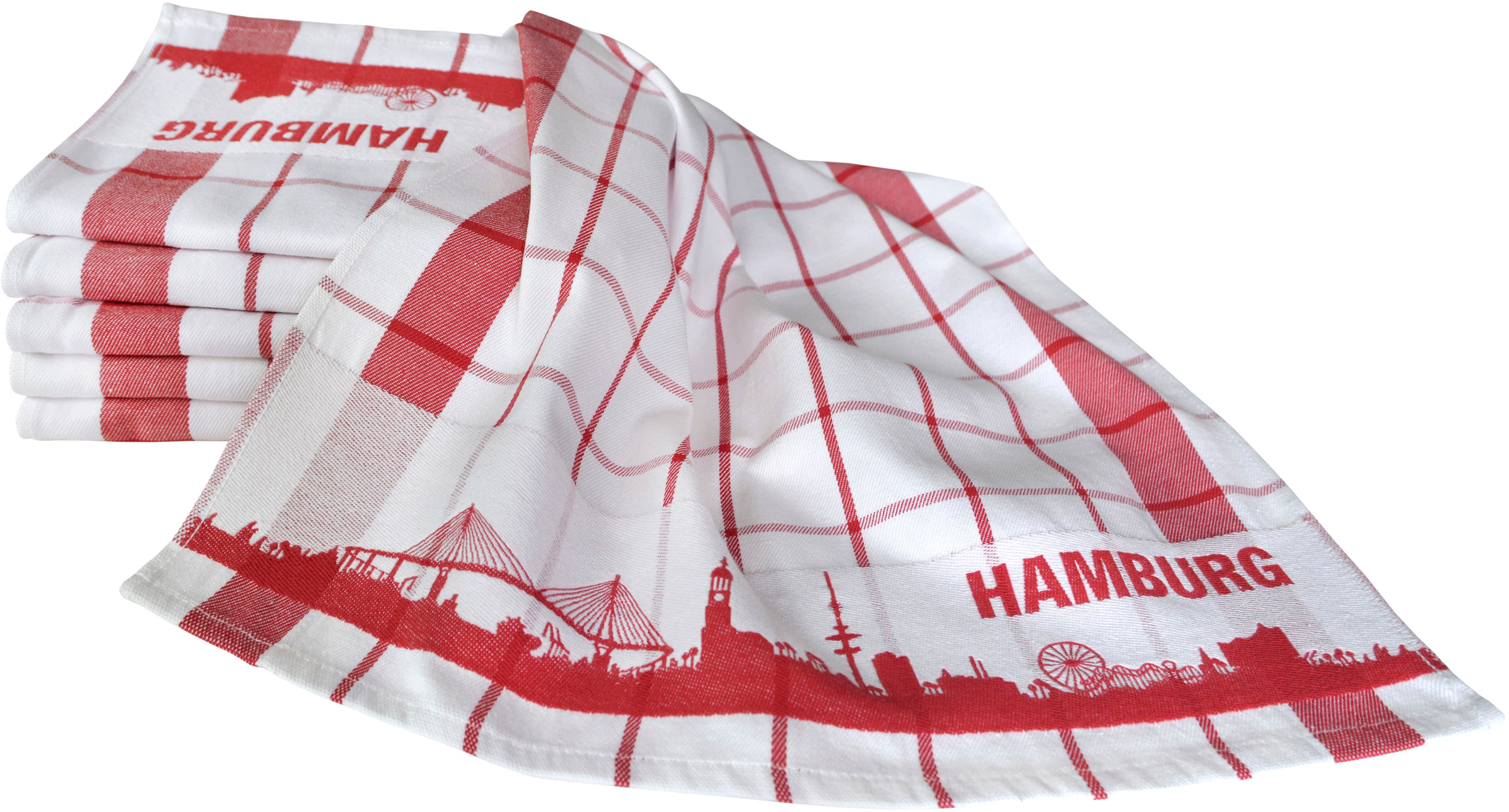 OTTO home Geschirrtuch "Hamburg" Premium, 285g/m², weich, Küchentücher, Trockentuch, Reine Baumwolle