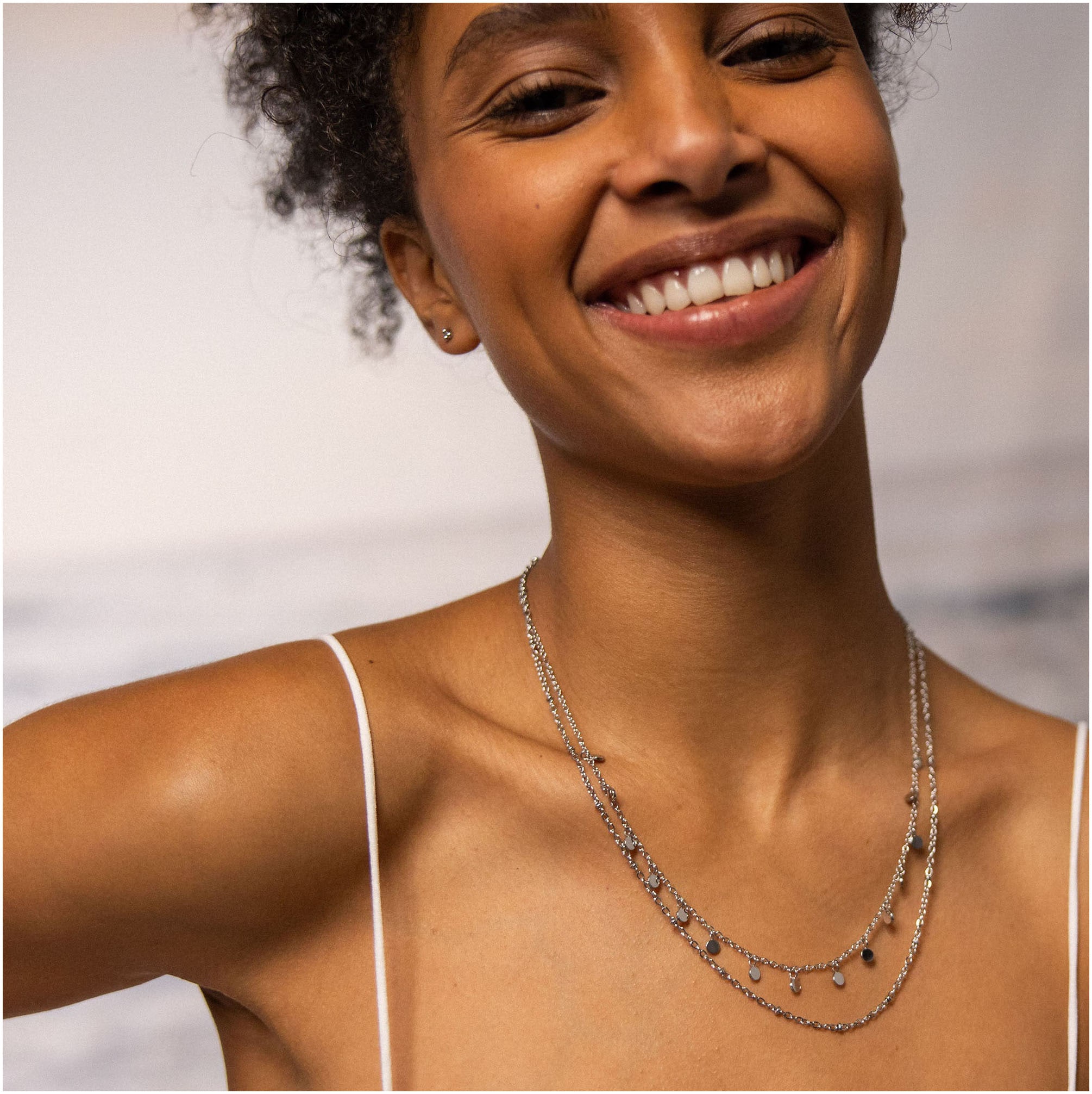Purelei Kette mit Anhänger »Schmuck Geschenk Plain Lyering Kette, 22461«