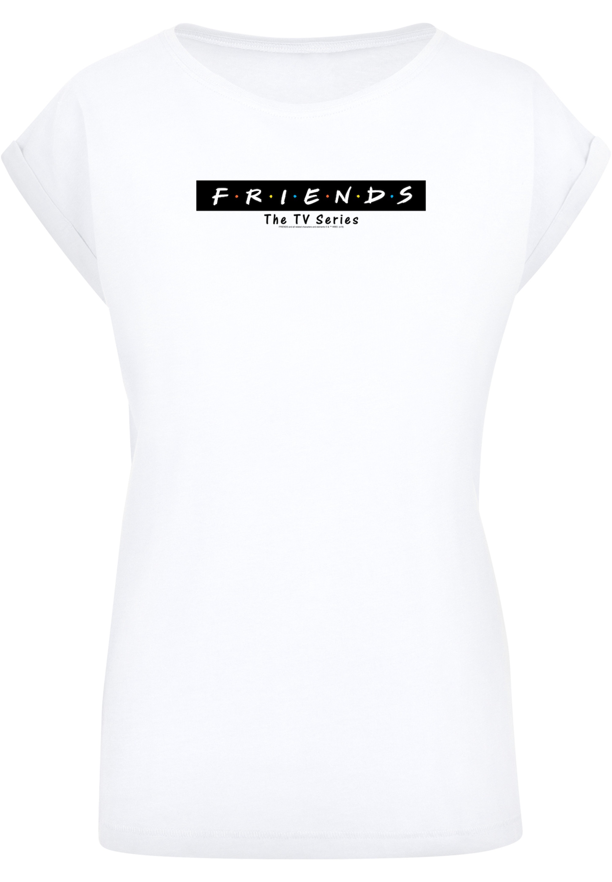 F4NT4STIC T-Shirt »TV Serie FRIENDS Logo Block'«, Print