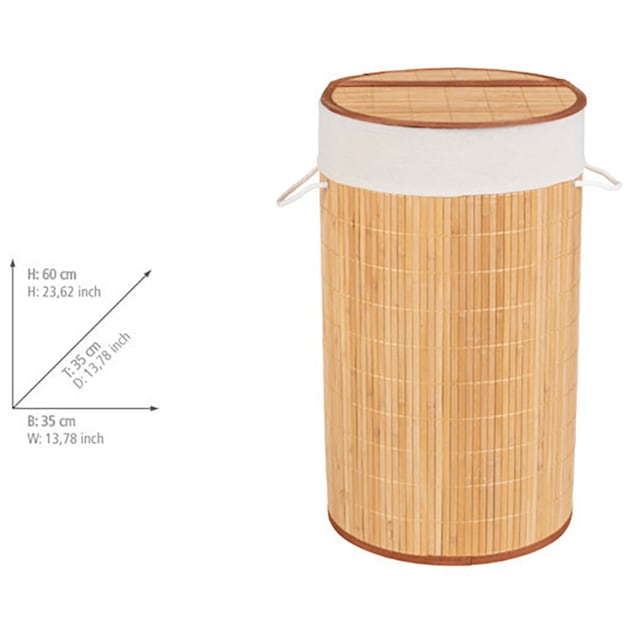 | Wäschetruhe »Bamboo«, BAUR kaufen l WENKO 55