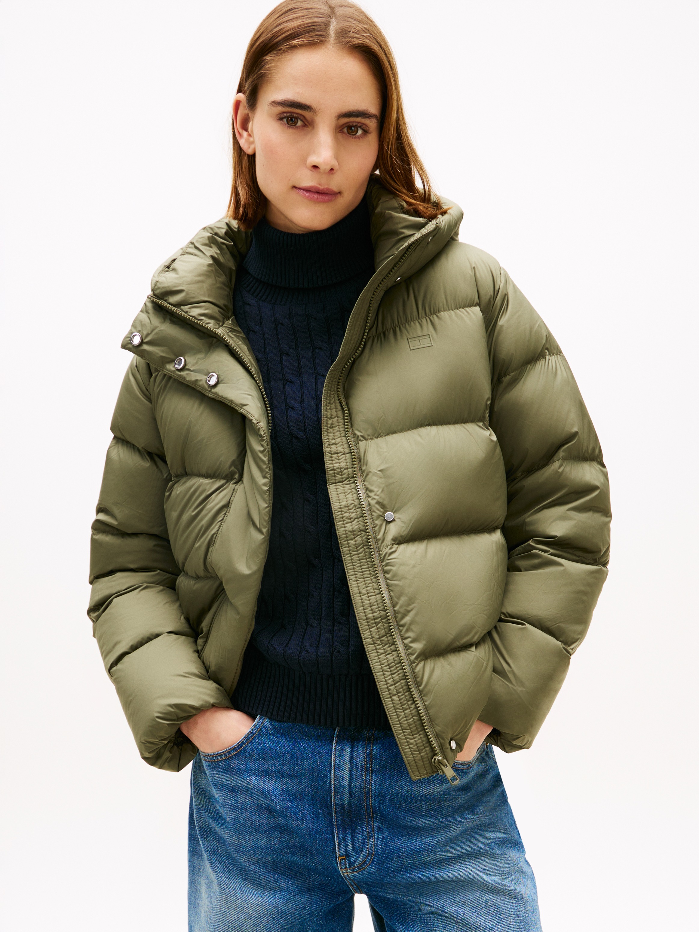 Tommy Hilfiger Steppjacke "MODERN DOWN REG JACKET" mit Kapuze günstig online kaufen