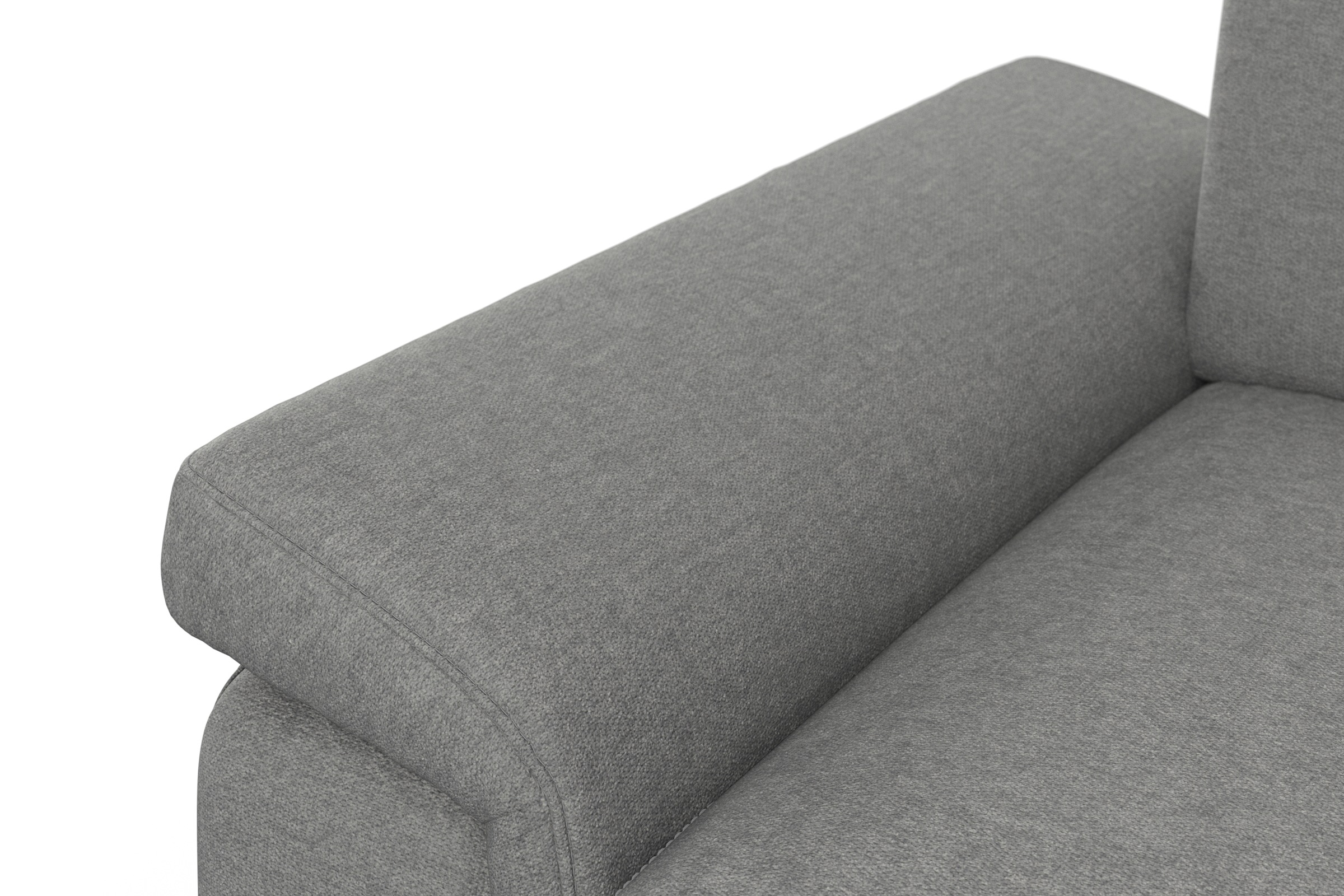 sit&more Ecksofa »Padua L-Form«, inklusive Sitztiefenverstellung, Armteilfunktion und Federkern