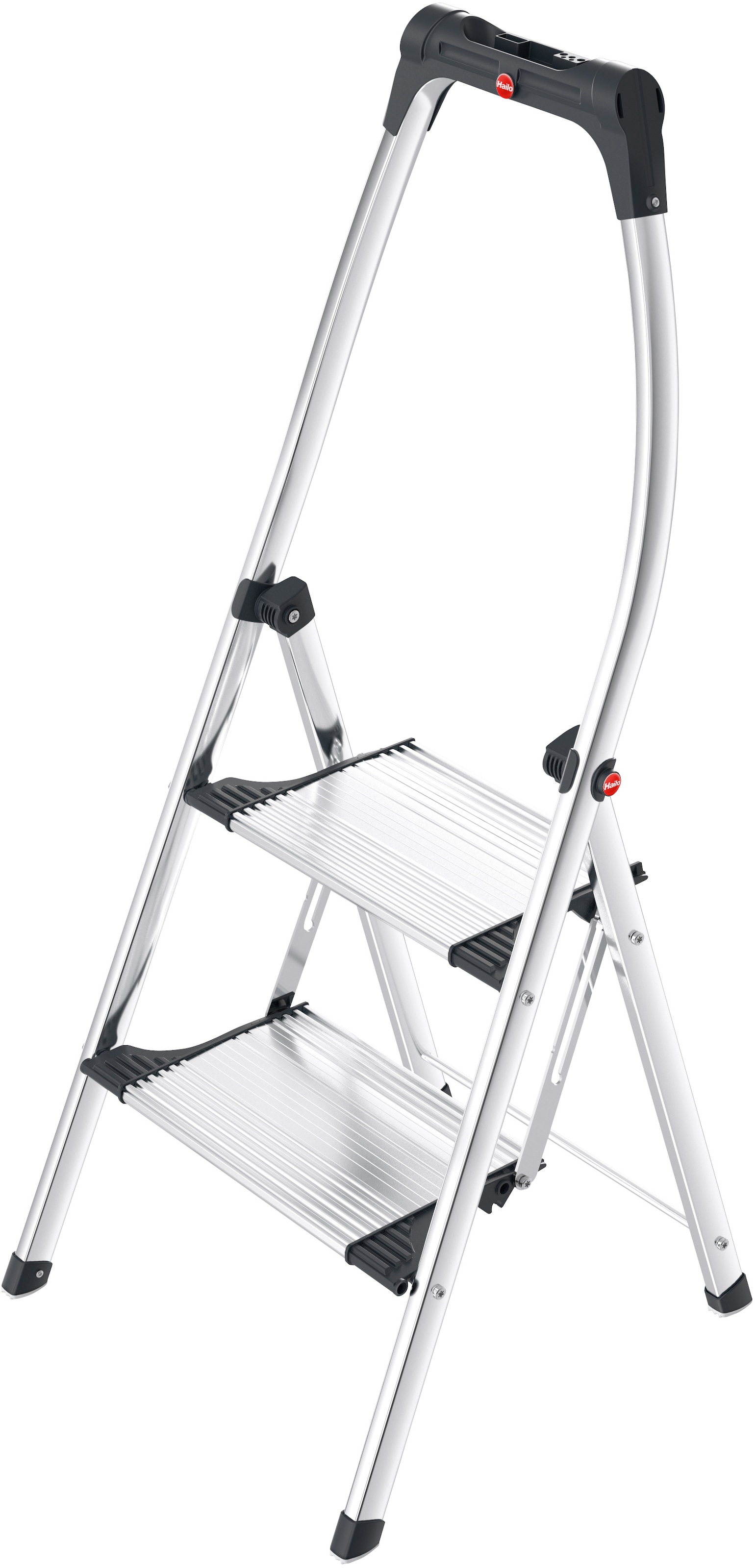 Hailo Klapptritt "Trittleiter - K100 TopLine, aus Aluminuim und Kunststoff" günstig online kaufen