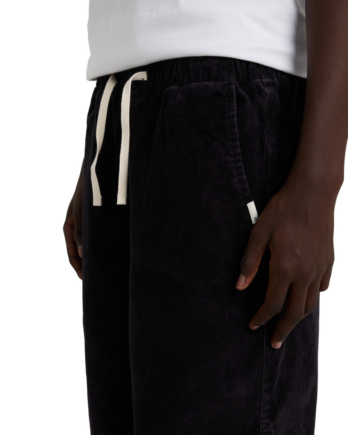 Element Big Bermuda Shorts Vintage Corduroy Black XL 2