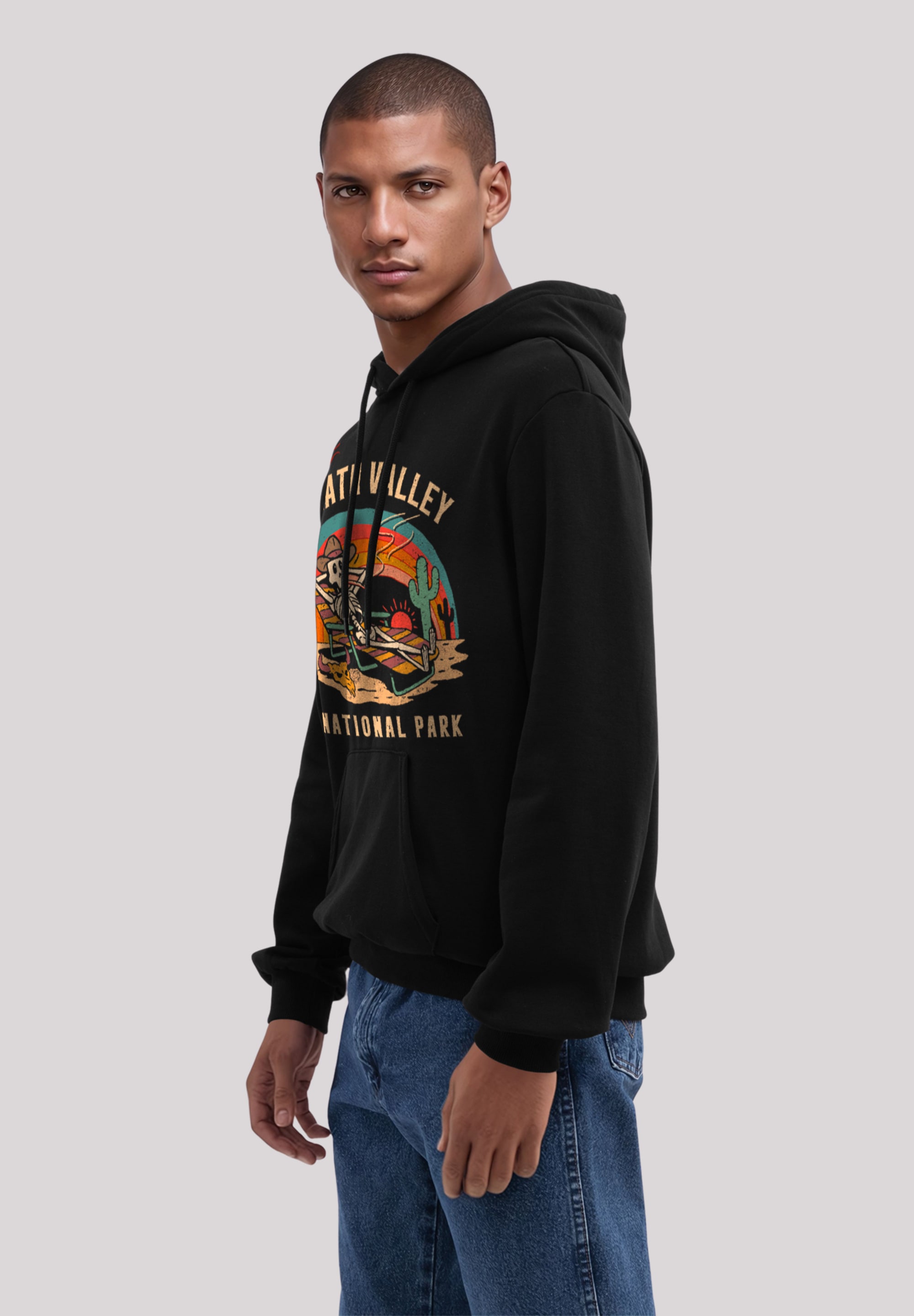 F4NT4STIC Kapuzenpullover »US National Parks Visit Death Valley«, Premium Qualität