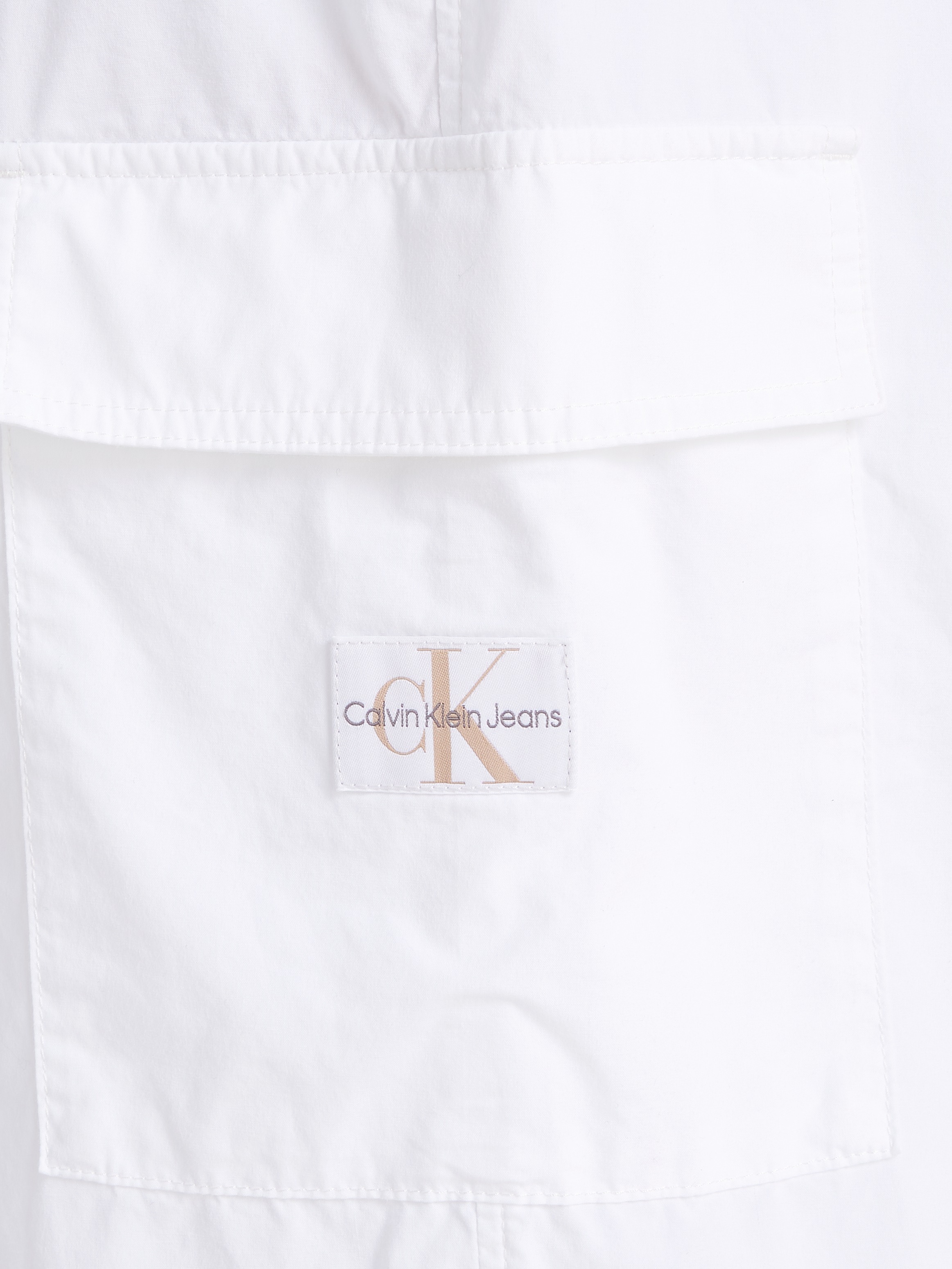 Calvin Klein Jeans Cargohose »COTTON UTILITY CARGO PANTS«, mit Logoprägung