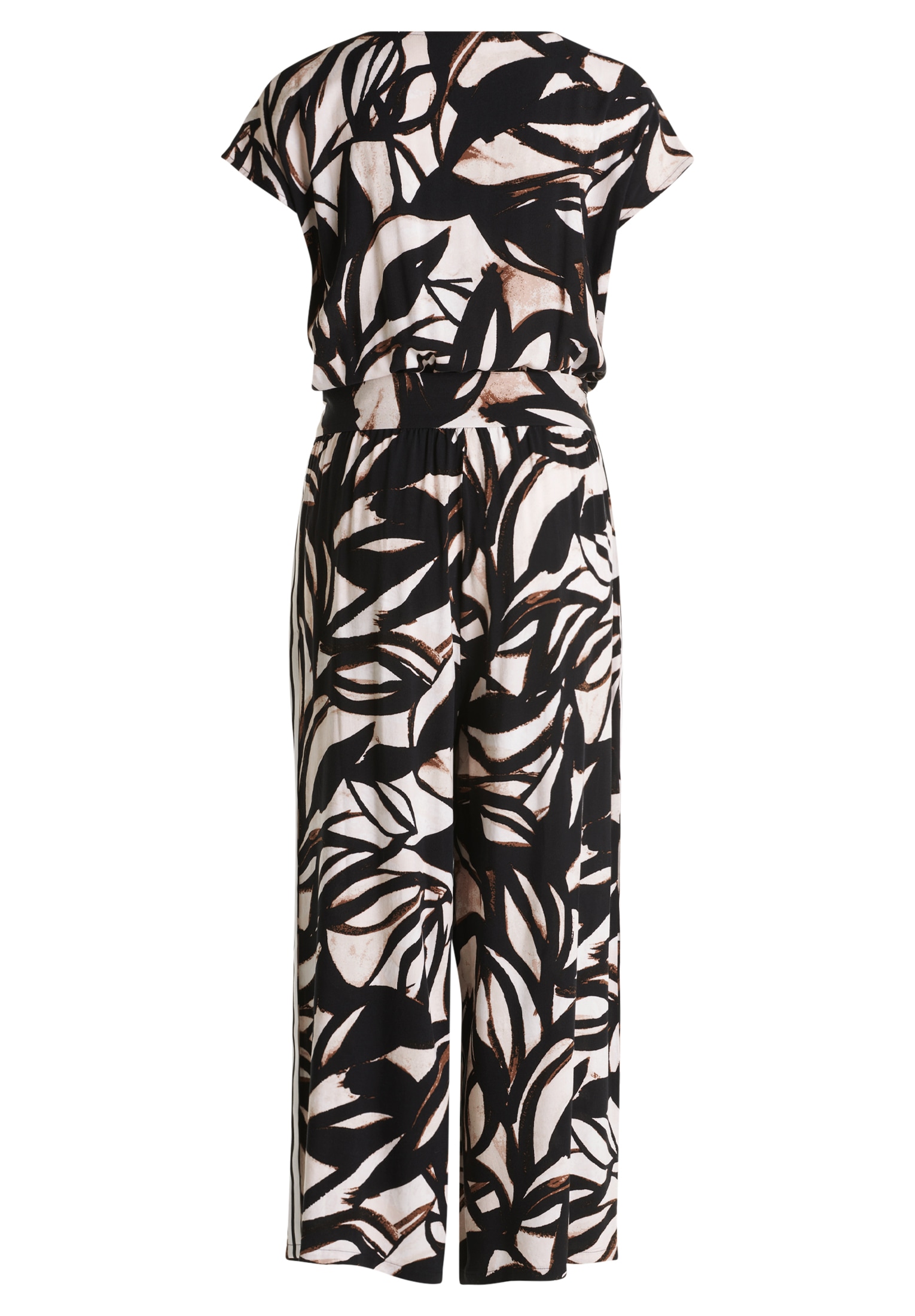 Betty&Co Overall »Betty & Co Jumpsuit mit U-Boot-Ausschnitt«, (1 tlg.), Nahtführung