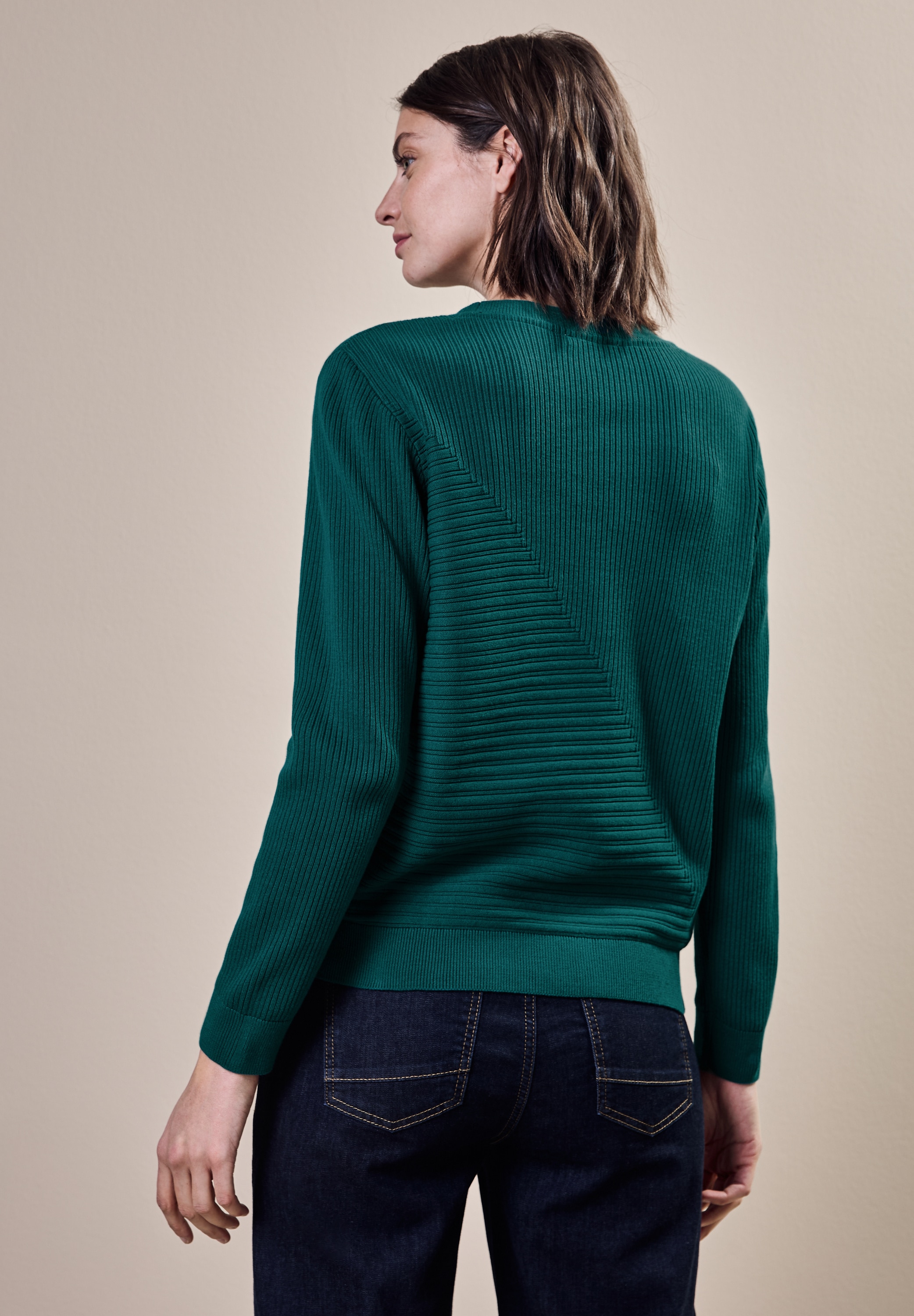 Cecil Strickpullover, aus reiner Baumwolle