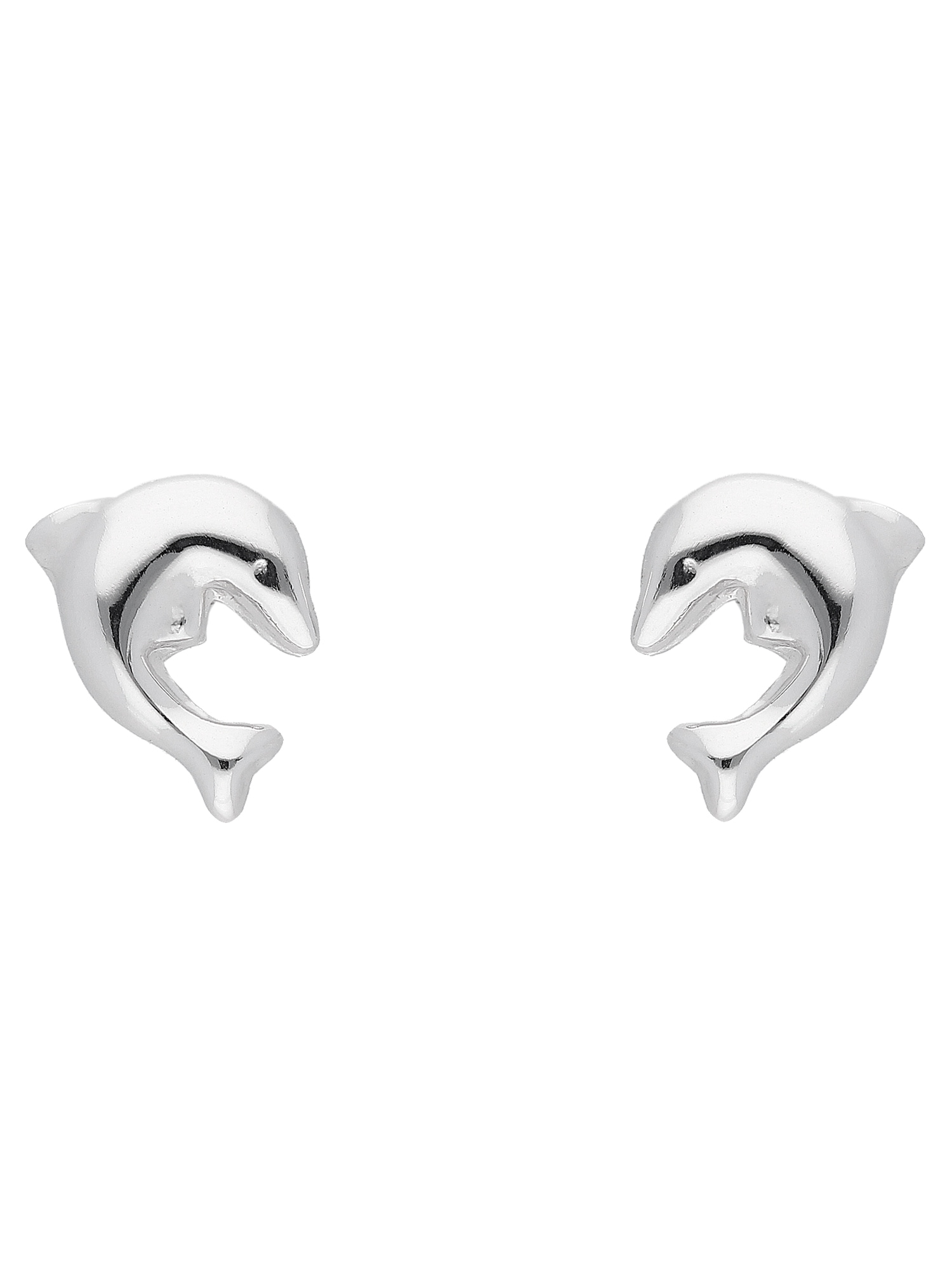 Paar Ohrhänger »925 Silber Ohrringe Ohrstecker Delphin«, Silberschmuck für Damen