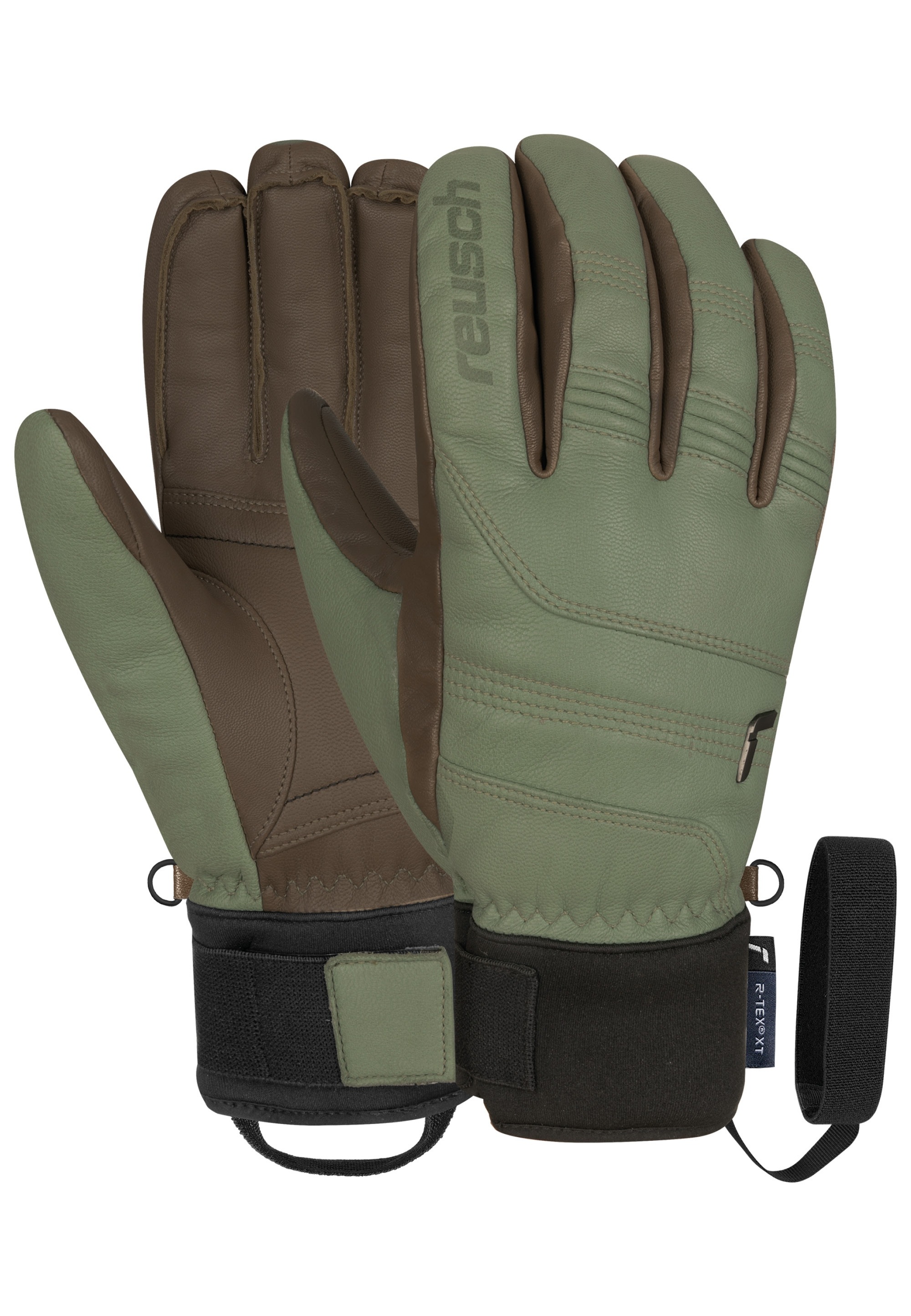 Reusch Skihandschuhe "Fingerhandschuhe Highland R-TEX XT höchste Wärmestufe, wasserdicht" aus wasserdichtem und atmungsaktivem Material