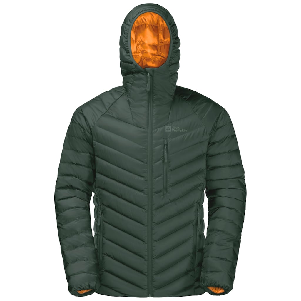 Jack Wolfskin Daunenjacke »PASSAMANI DOWN HOODY M«, mit Kapuze