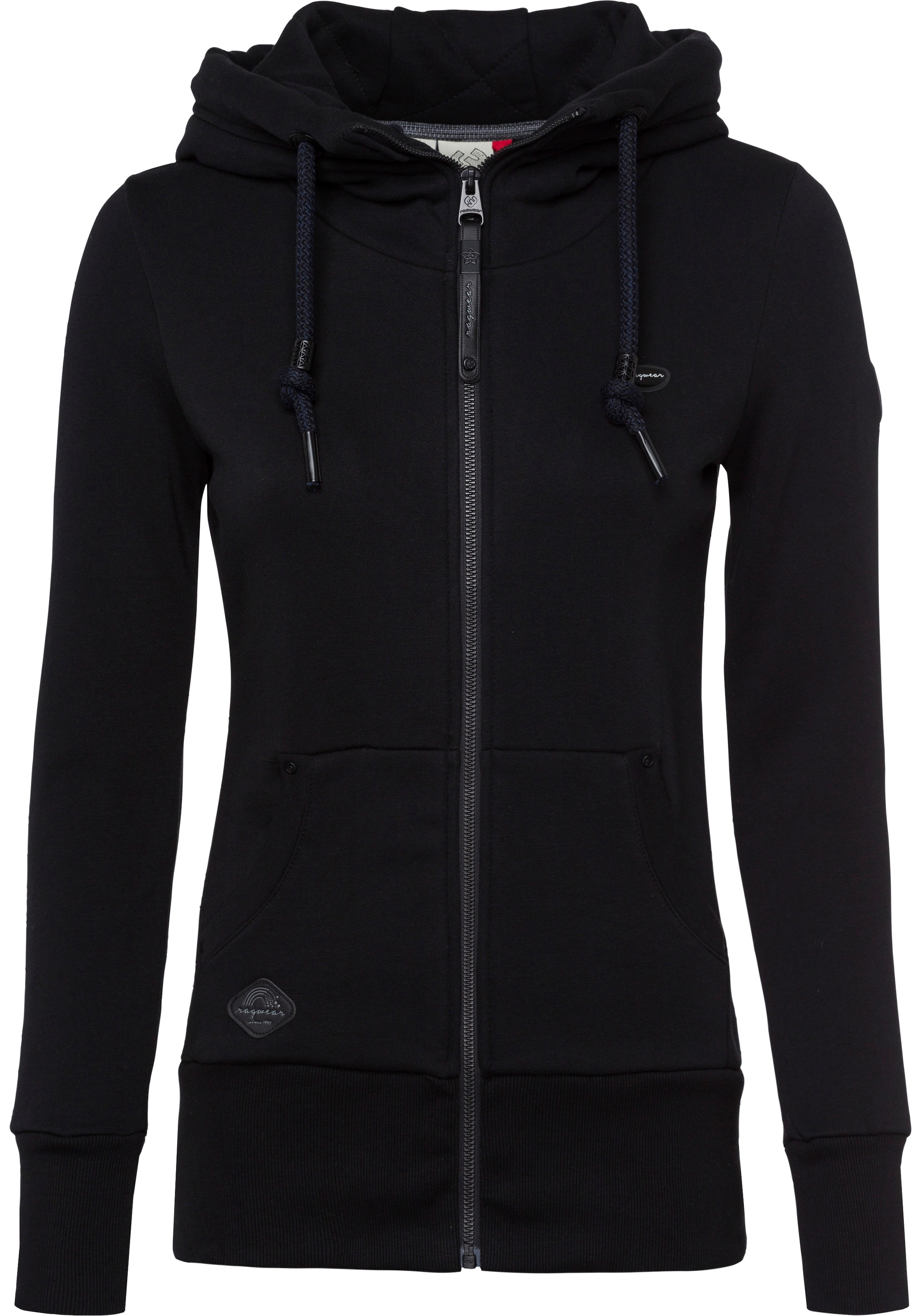Ragwear Sweatjacke »NESKA ZIP O«, mit extra breiten Bündchen